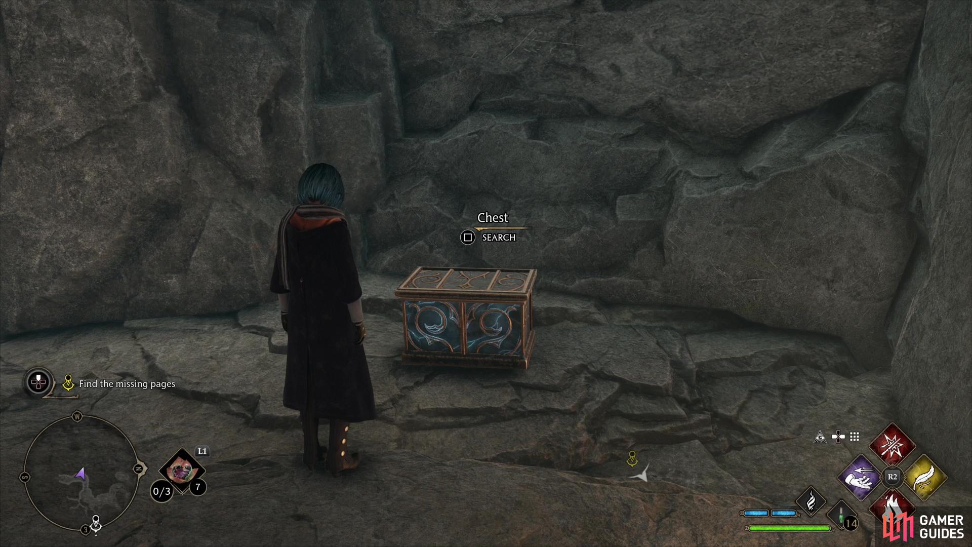 then loot a third small chest.