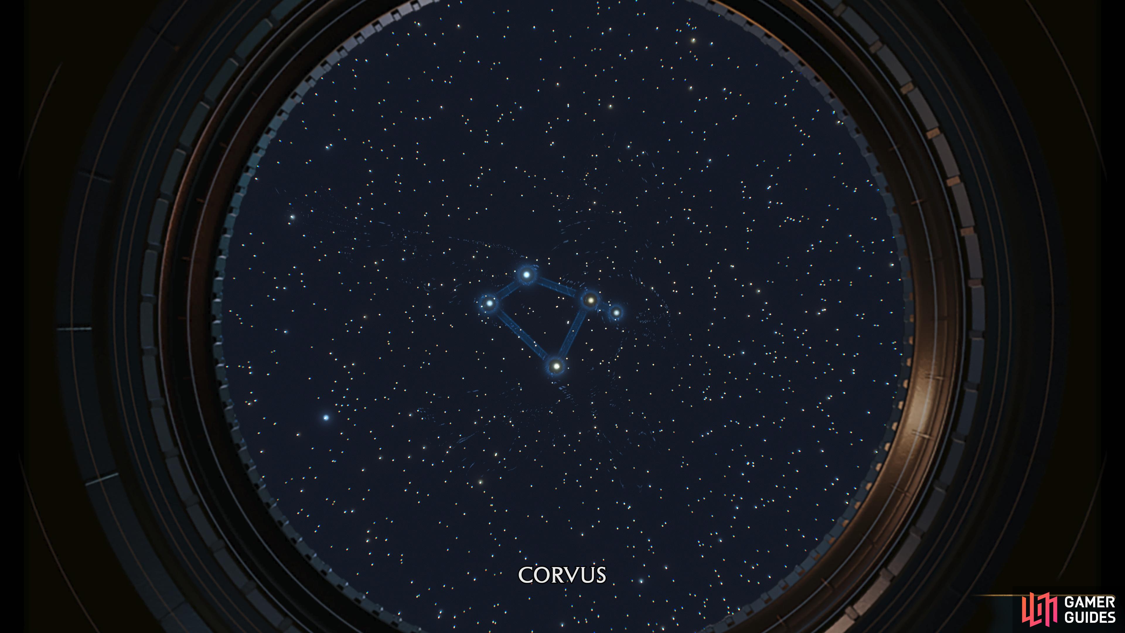 this is the sign for !Corvus.
