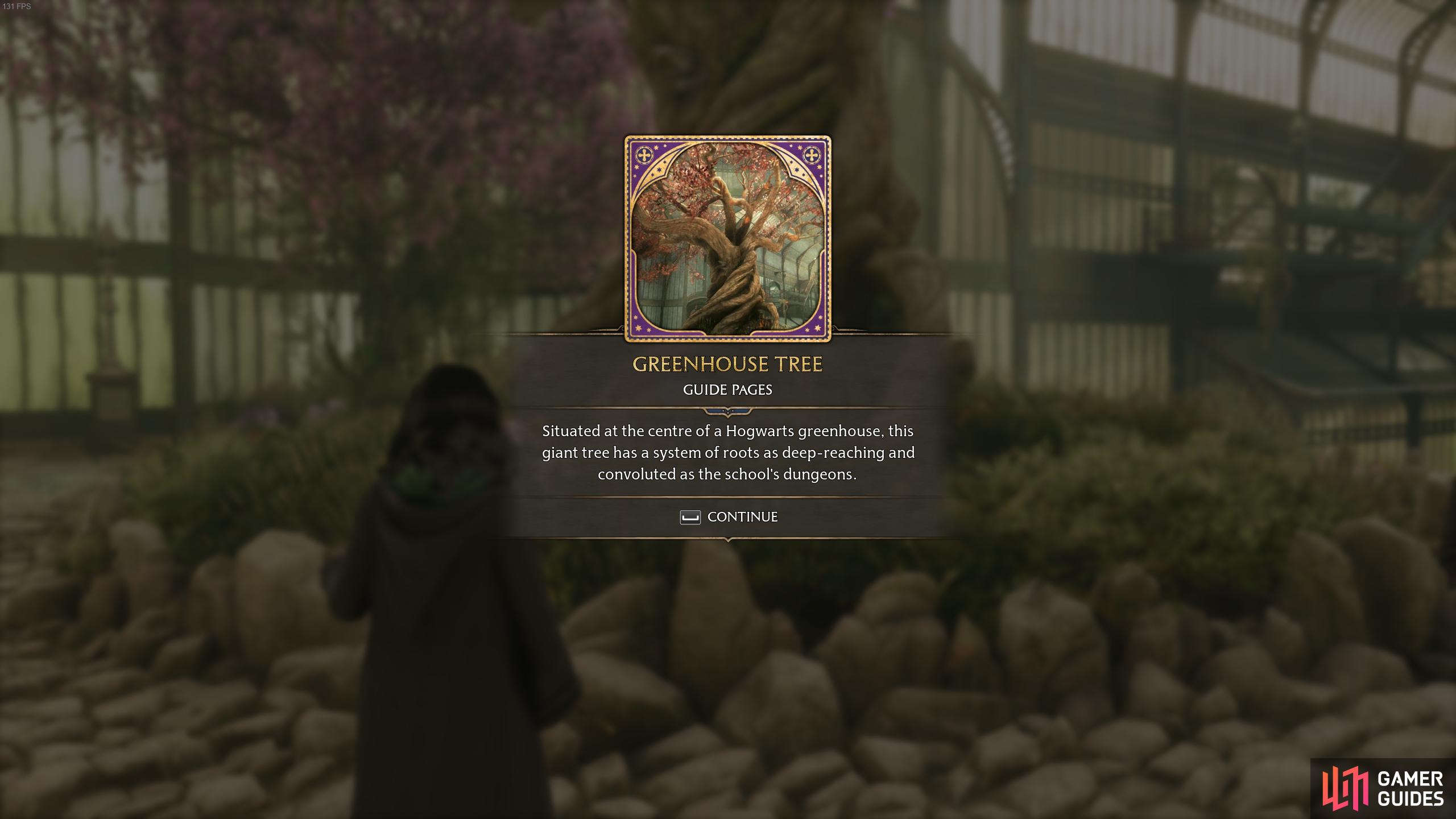The description for the Greenhouse Tree page.
