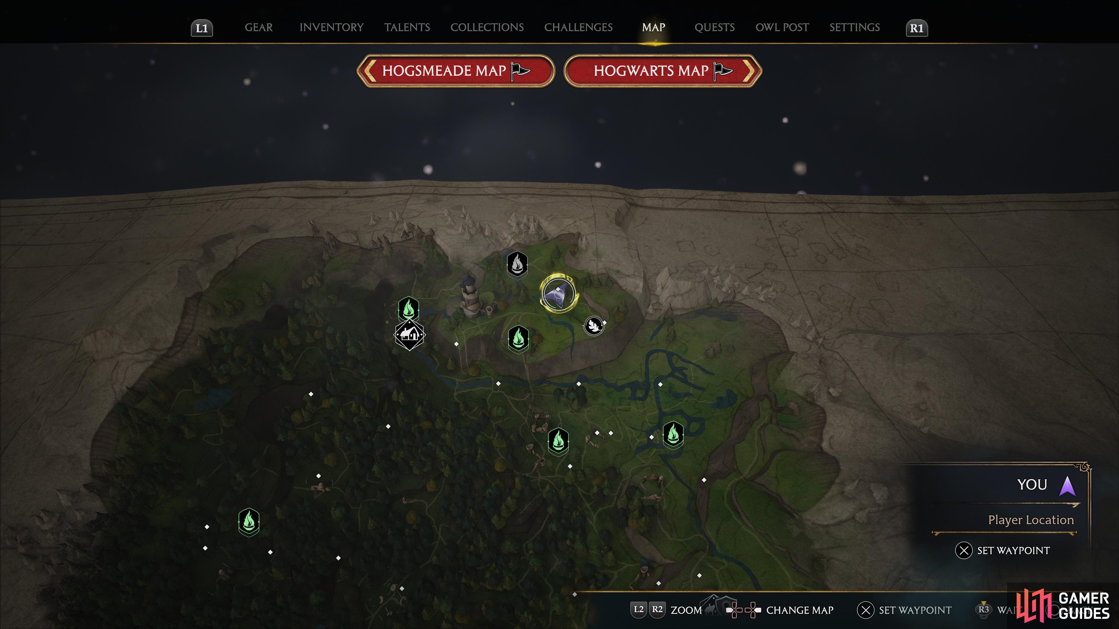 Head to this location on the map