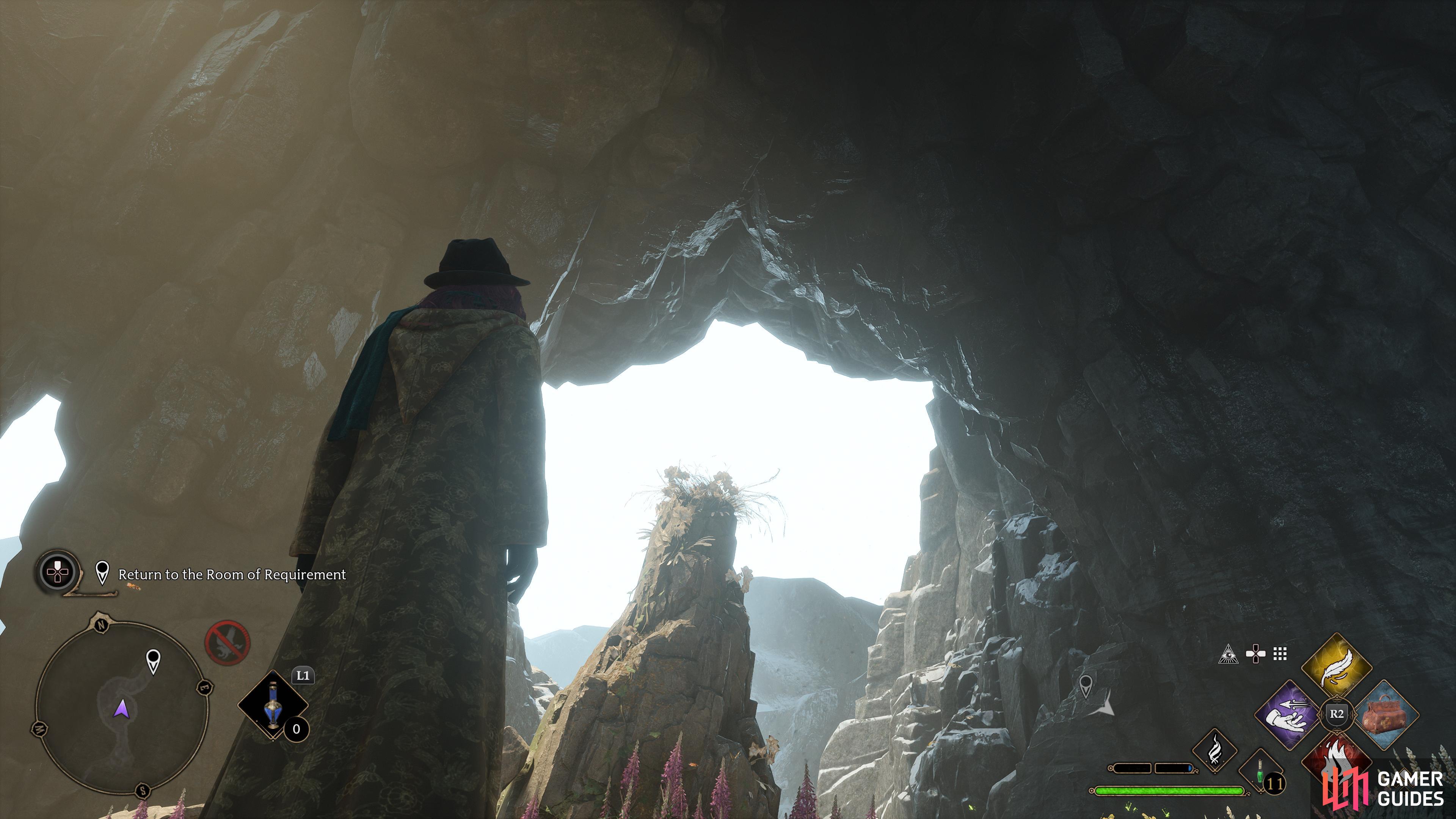 The Phoenix's perch at the end of  Phoenix Mountain Cave.