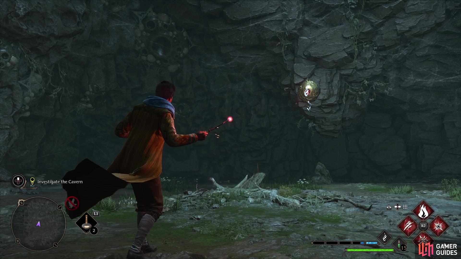 the third rune can be found on the wall to the northeast