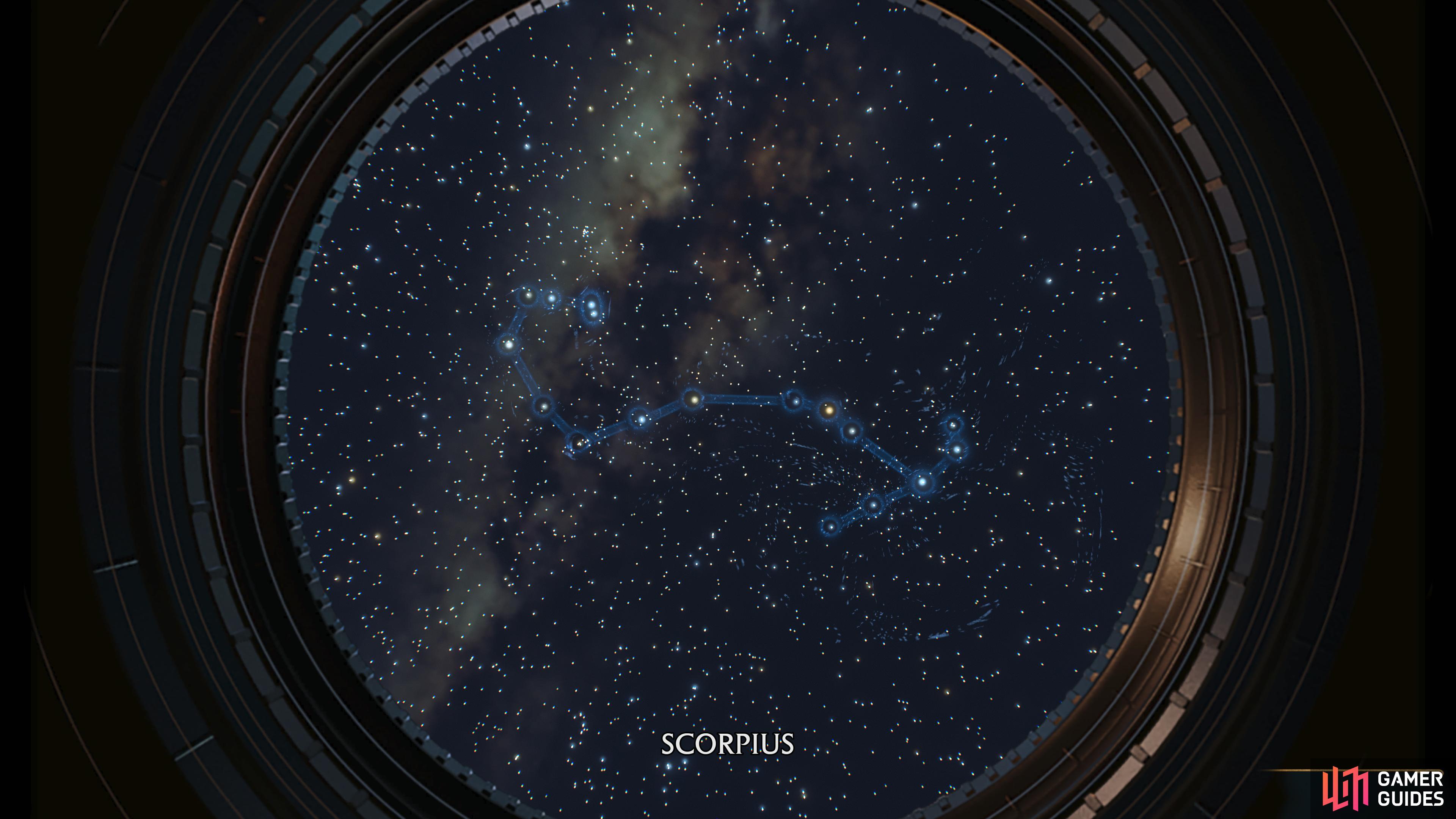 this is the sign for !Scorpius.