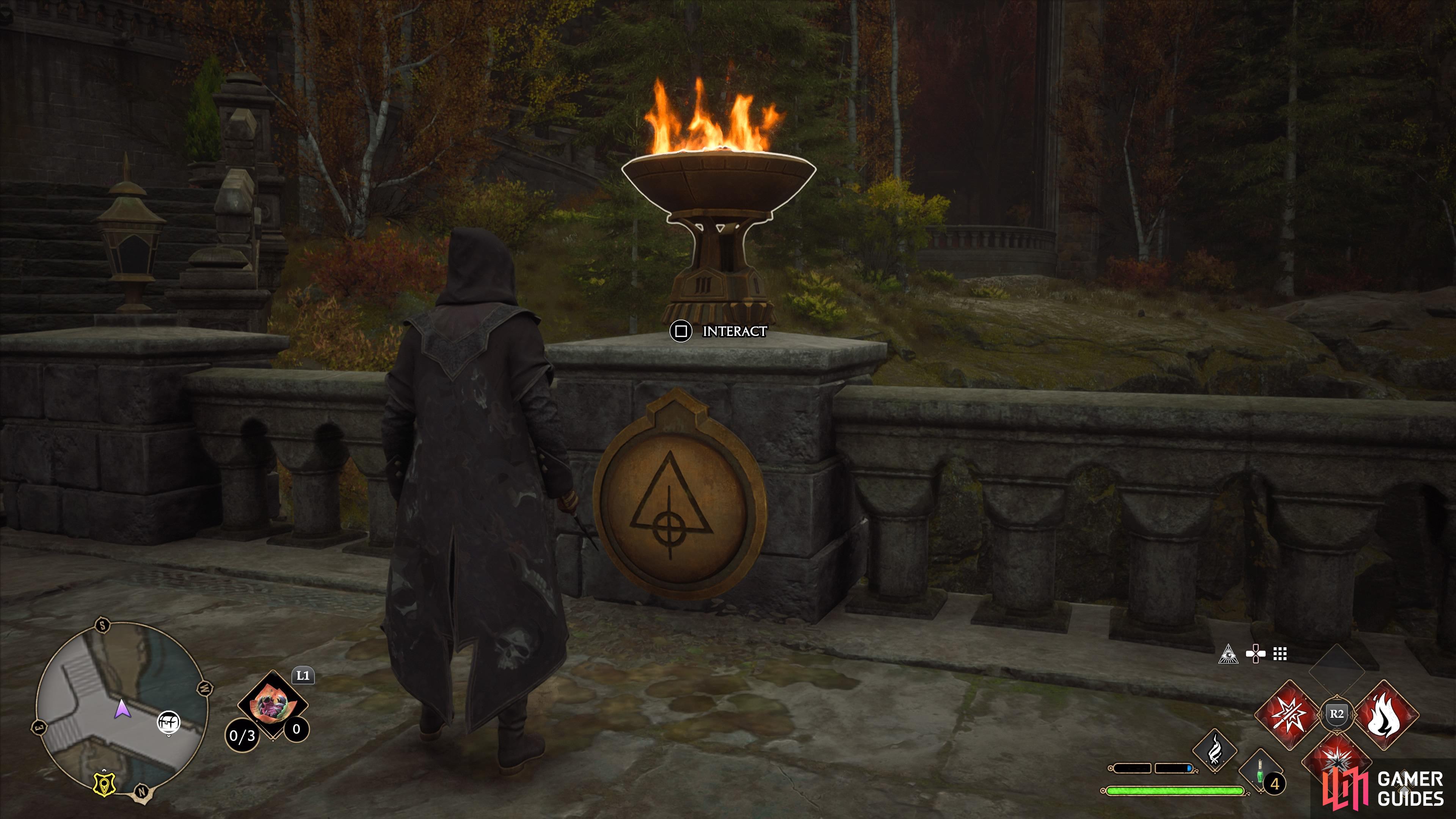 The third brazier that needs to be ignited