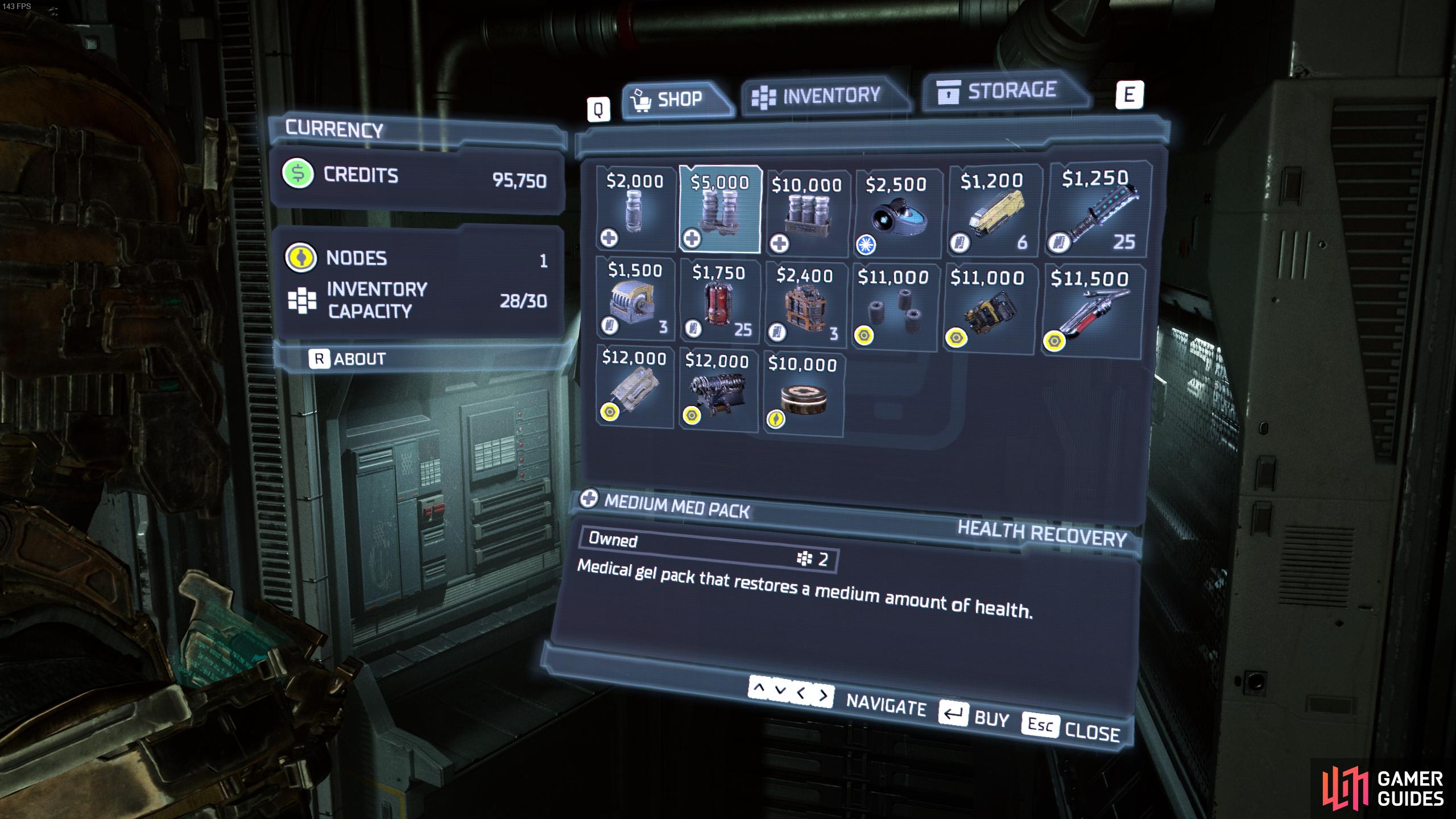 You can purchase Medium Med Packs for 5,000 credits from any store once you have the schematic.