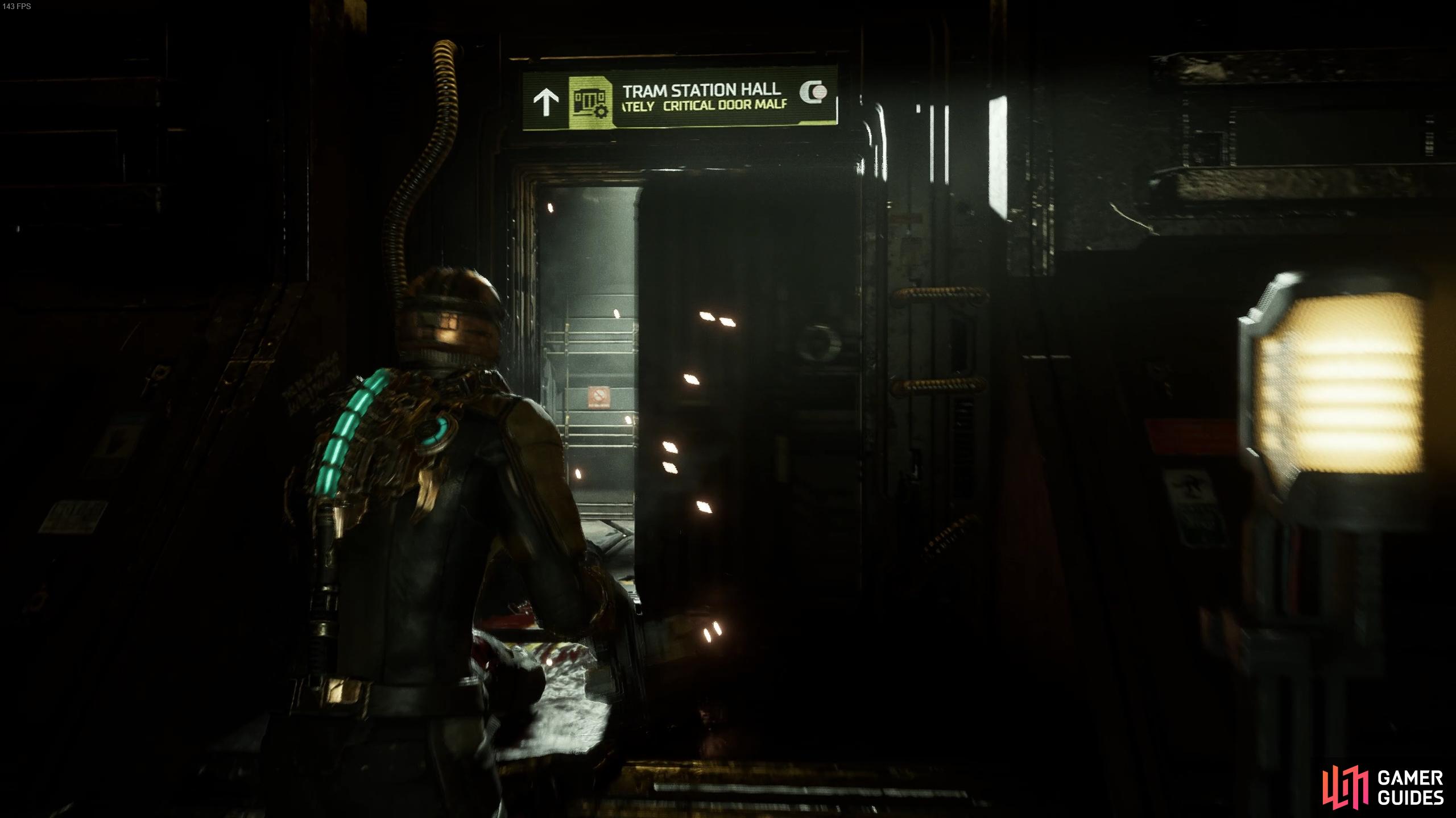 The Stasis Door log will trigger once you've acquired the Stasis Module to slow down the malfunctioning door.