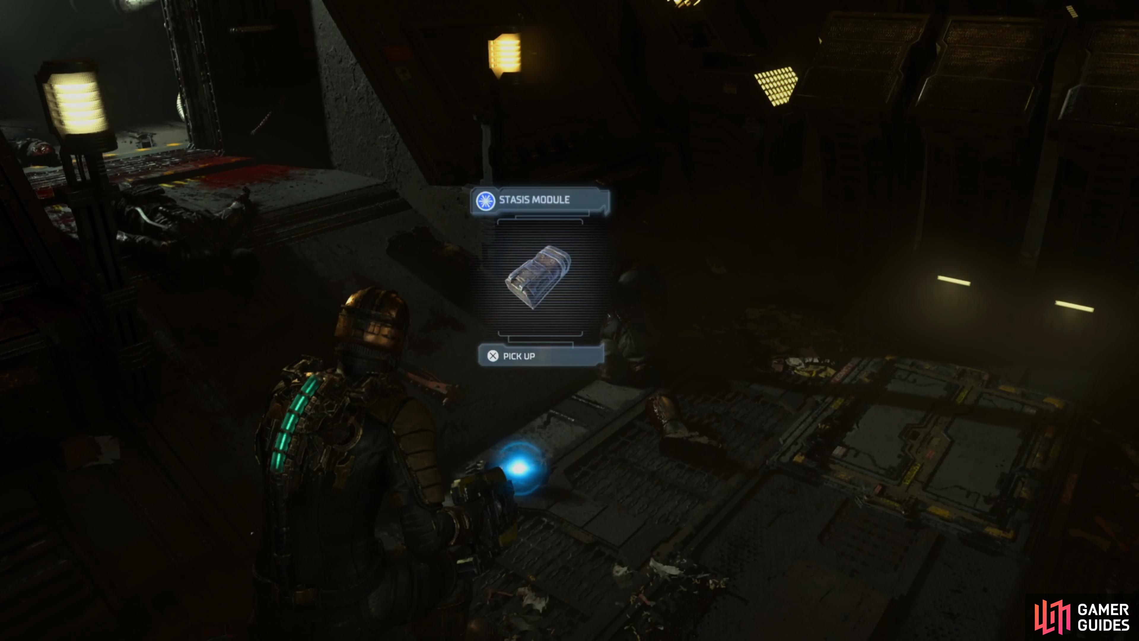 Stasis Tutorials in Dead Space Games 