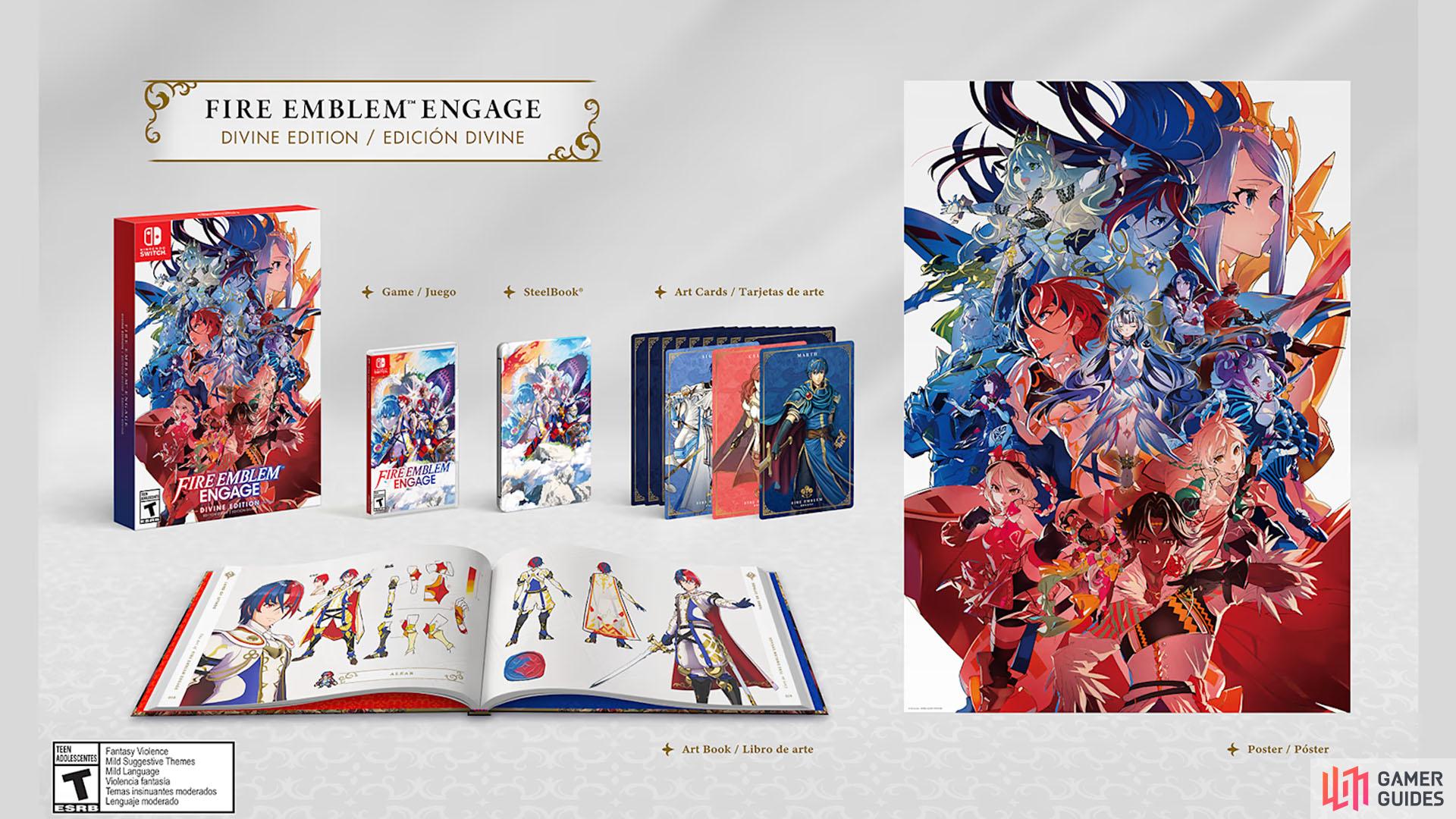 !Fire Emblem Engage Divine Edition contents