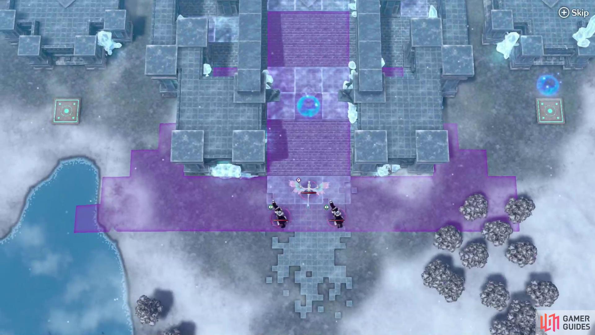 After activating the first Sigil, enemies will start spawning near the entrance to the Dragon Temple.