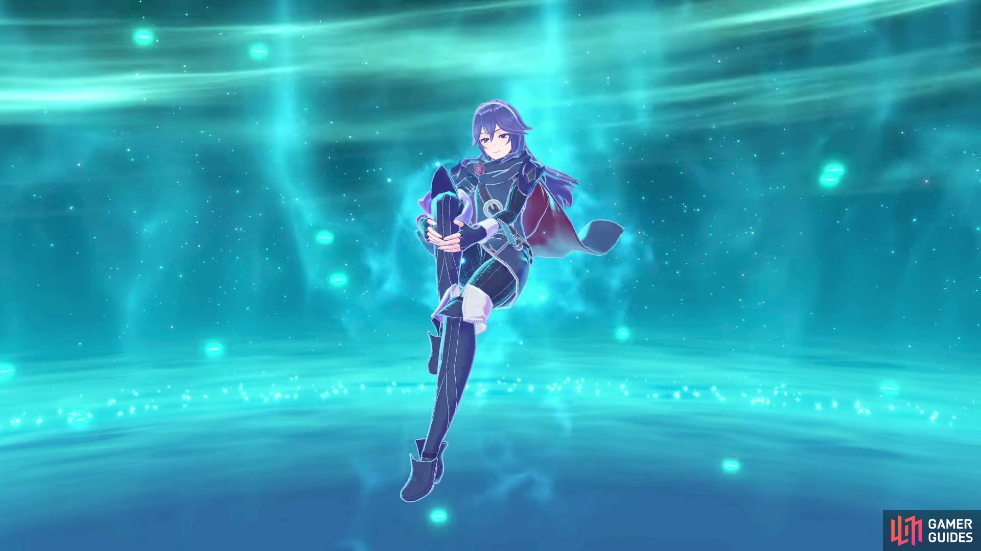 Lucina will join during the battle in Chapter 11.
