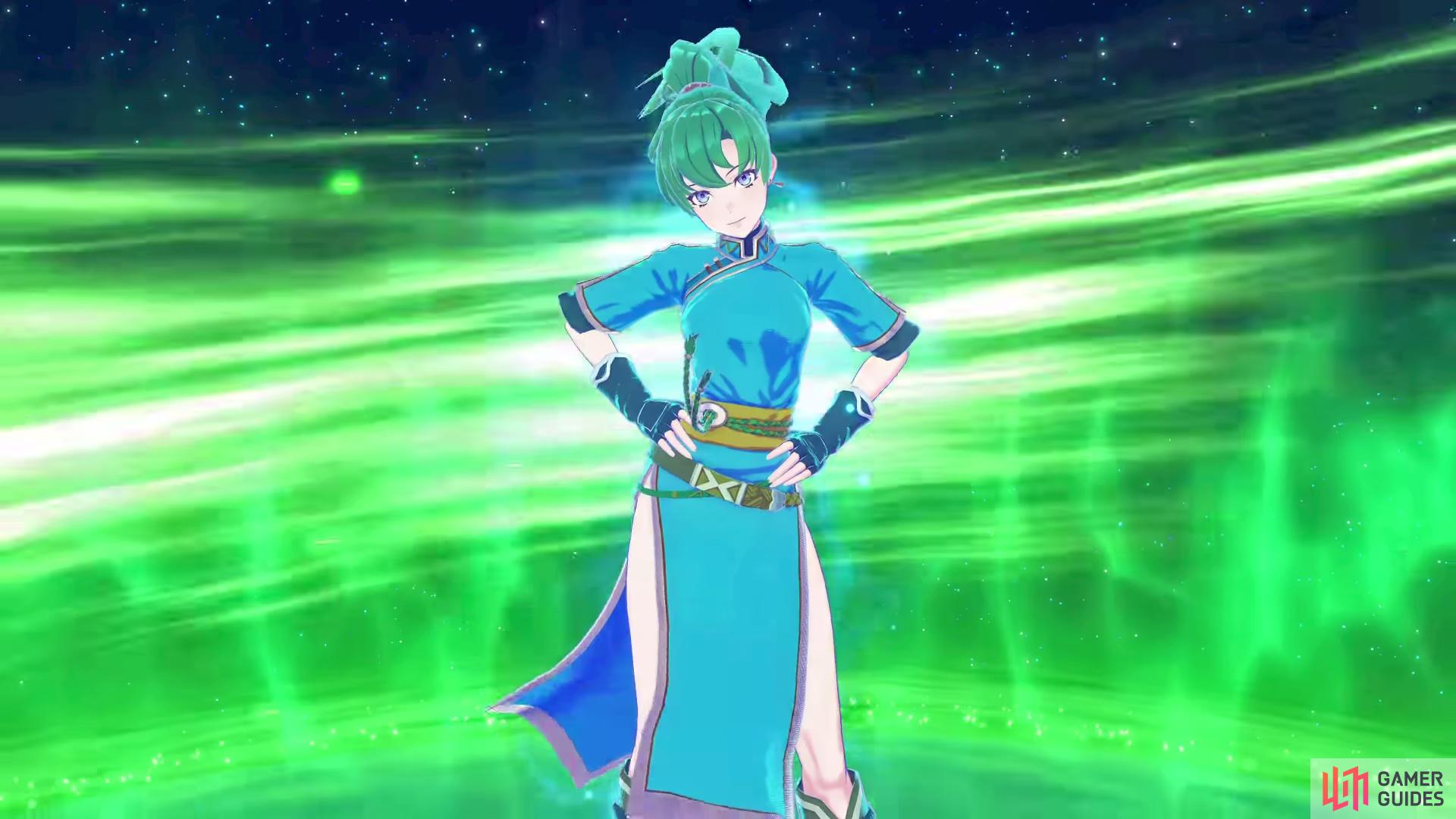 Lyn is just one of the Emblems you'll unlock throughout the game.