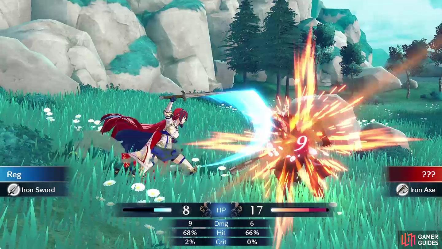 Every Sword in !Fire Emblem Engage is effective against Axes.