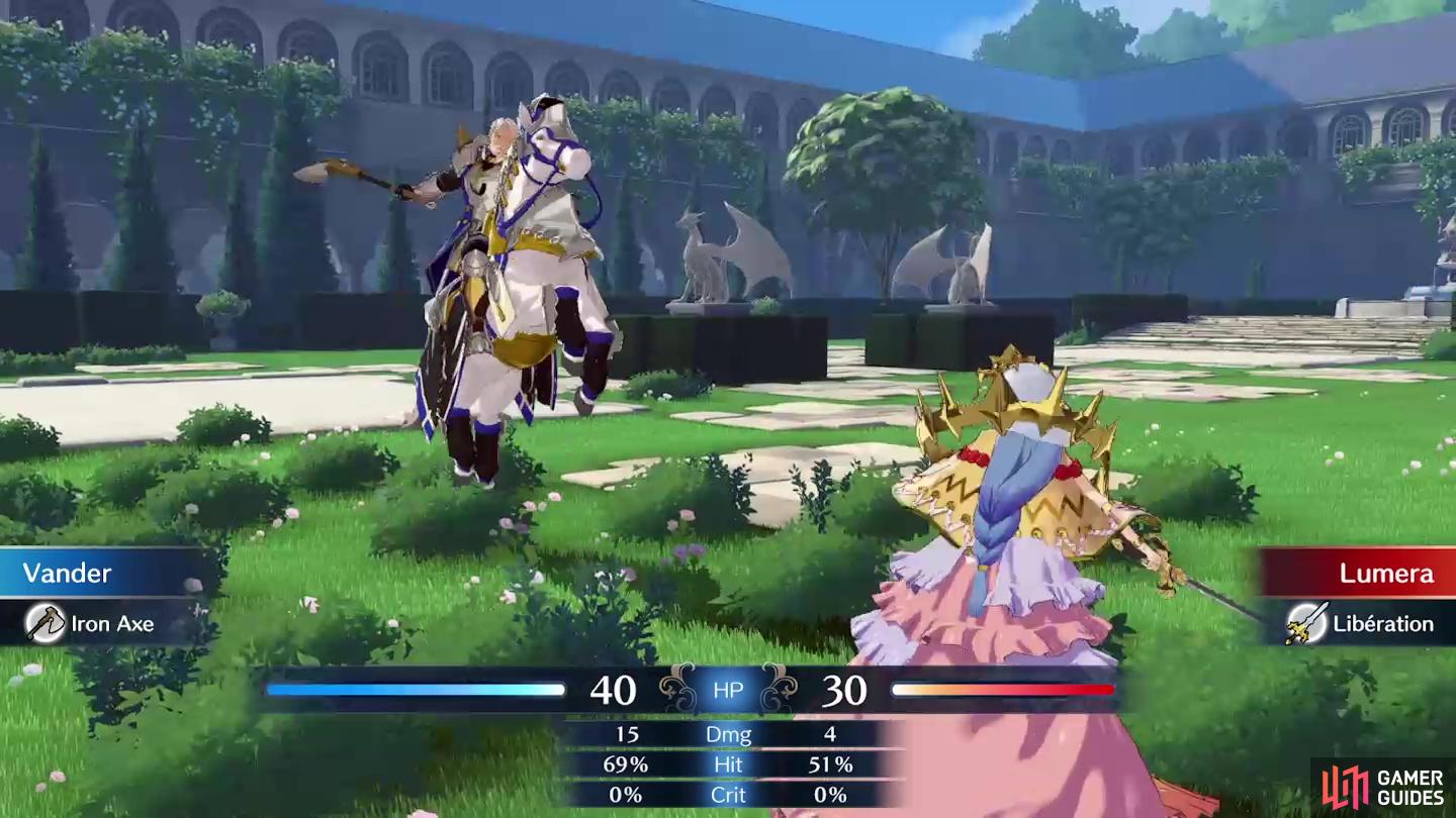 Be aware of Weapon type weaknesses when using every Axe in !Fire Emblem Engage. Axes don't mix well with Swords.