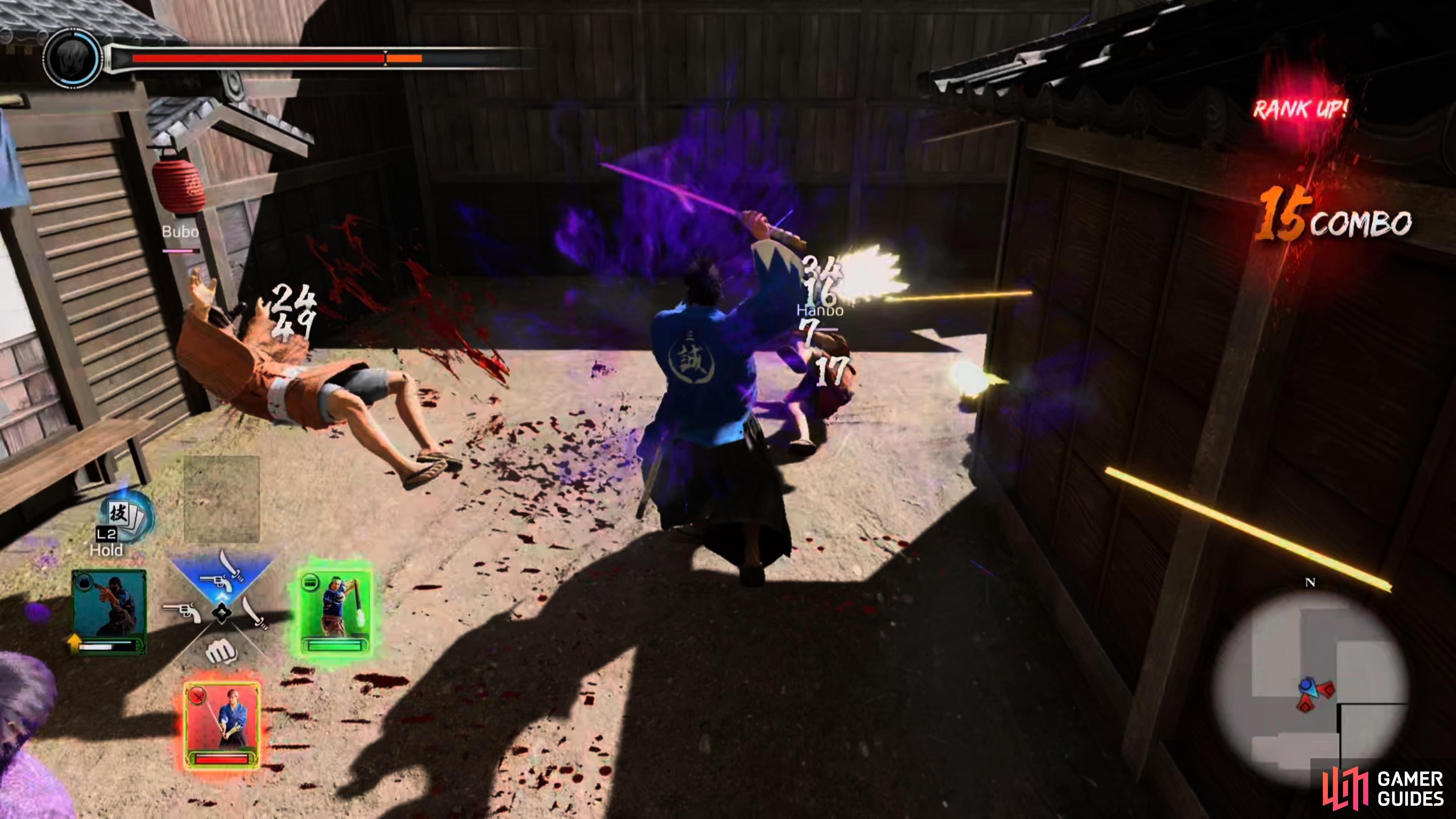 The easiest way to deal with this bounty is to be in the Wild Dancer Style while performing the area of effect combo.