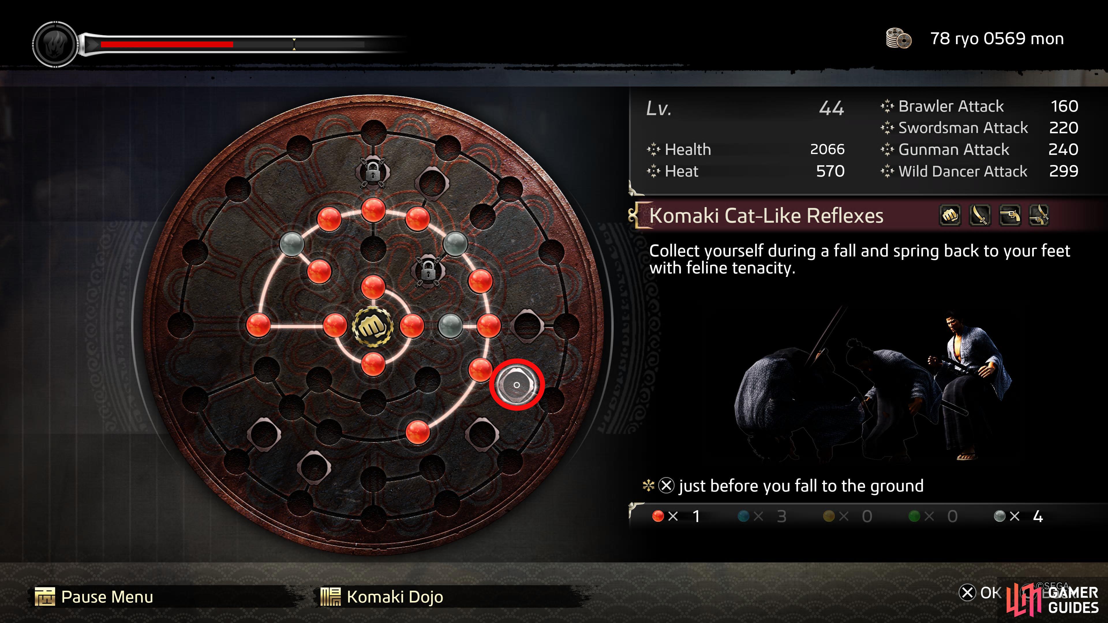 Once the training is complete the seal will unlock on the Ability Wheel.