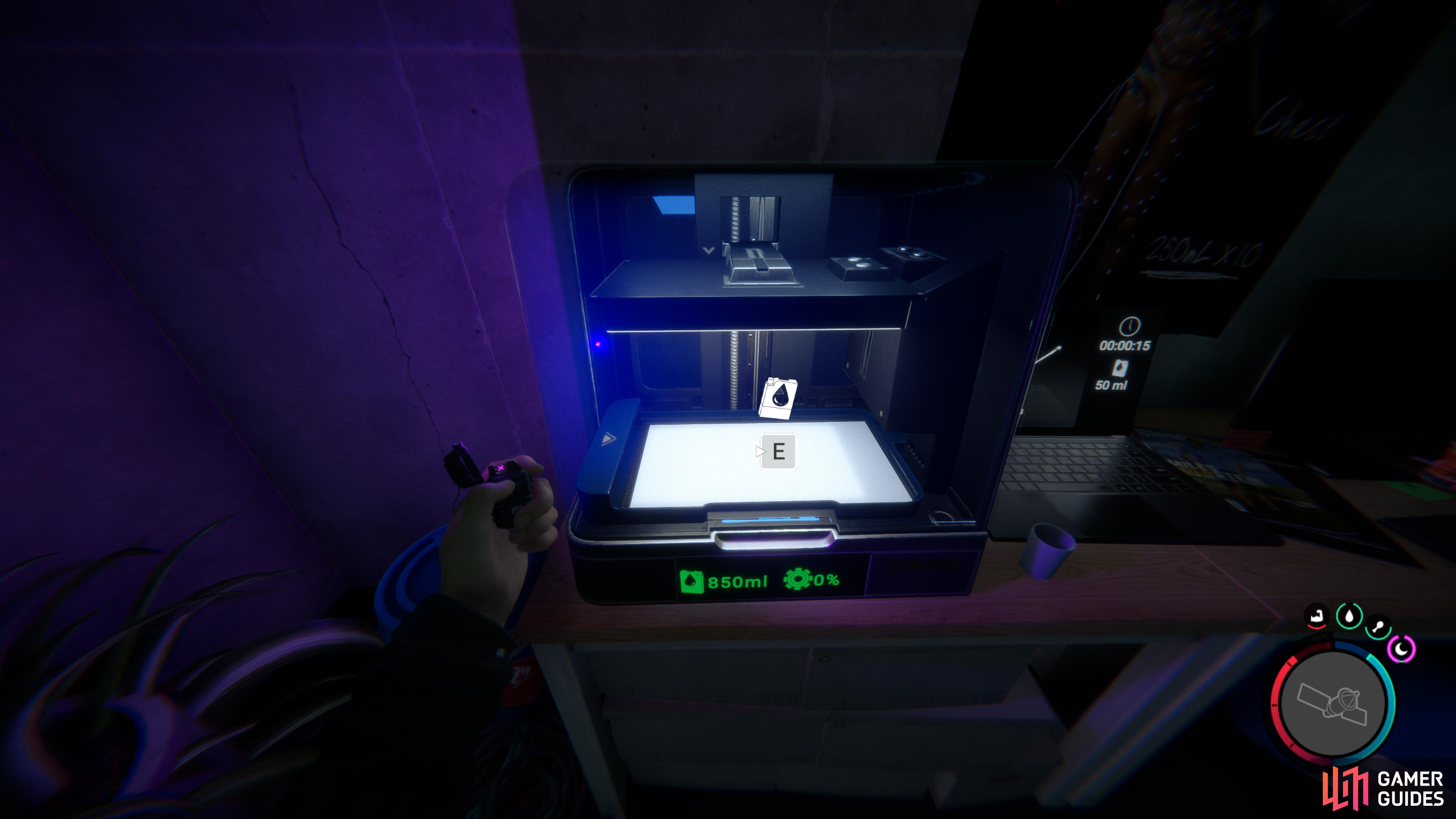 The 3D Printer is a new feature in Sons of the Forest where you can print various items in the game.
