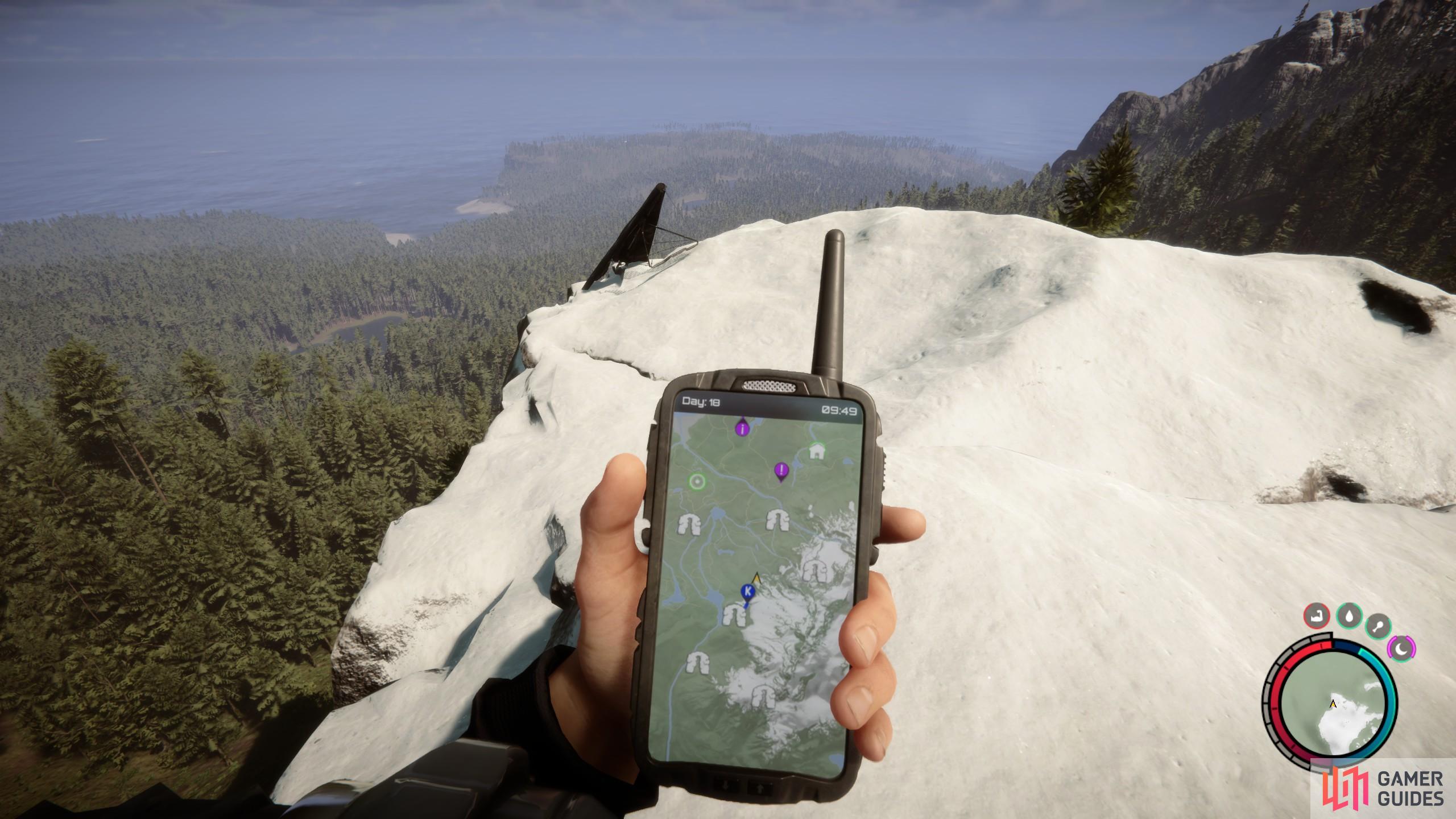 Sons of the Forest Hang Glider locations, how to use Hang Glider