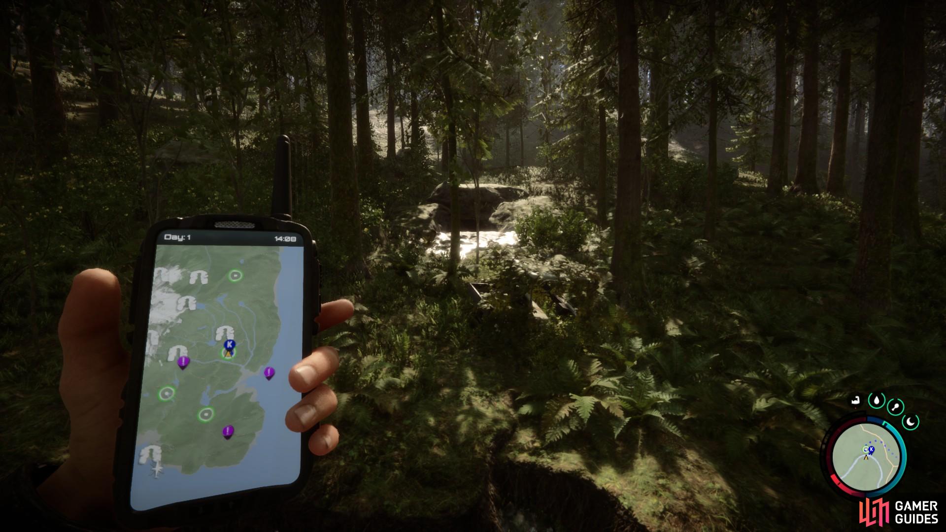 3D yazıcı mağarasını burada bulabilirsiniz ve ormanın oğullarında bir kızak yapmanıza izin verir