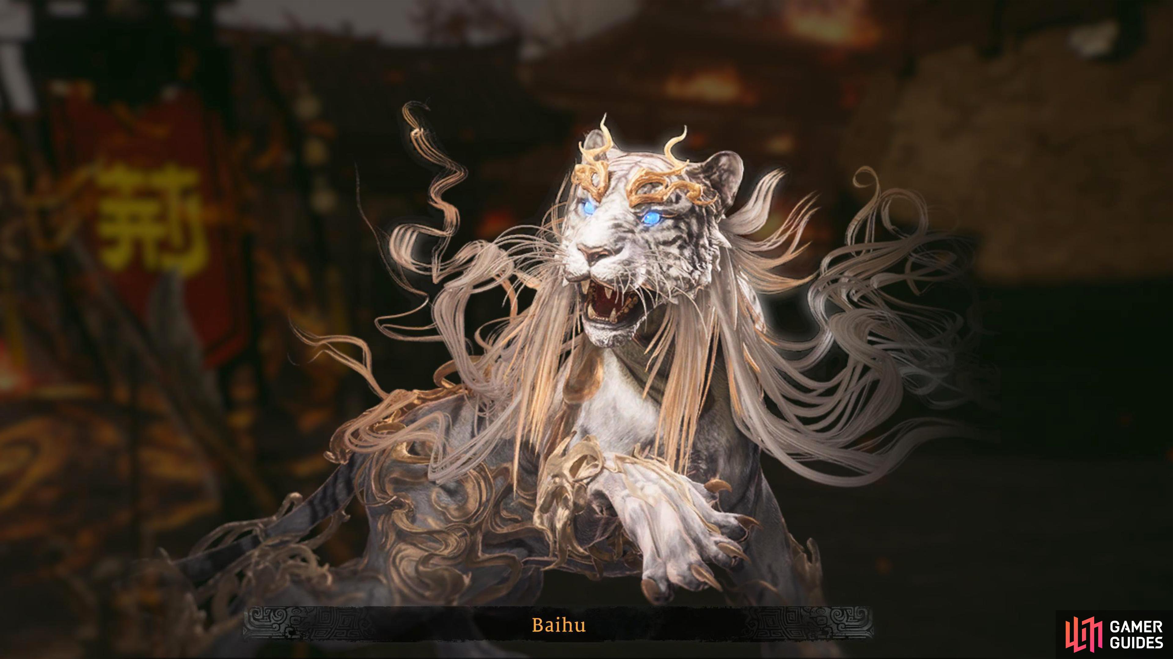 Baihu is a Metal Divine Beast.