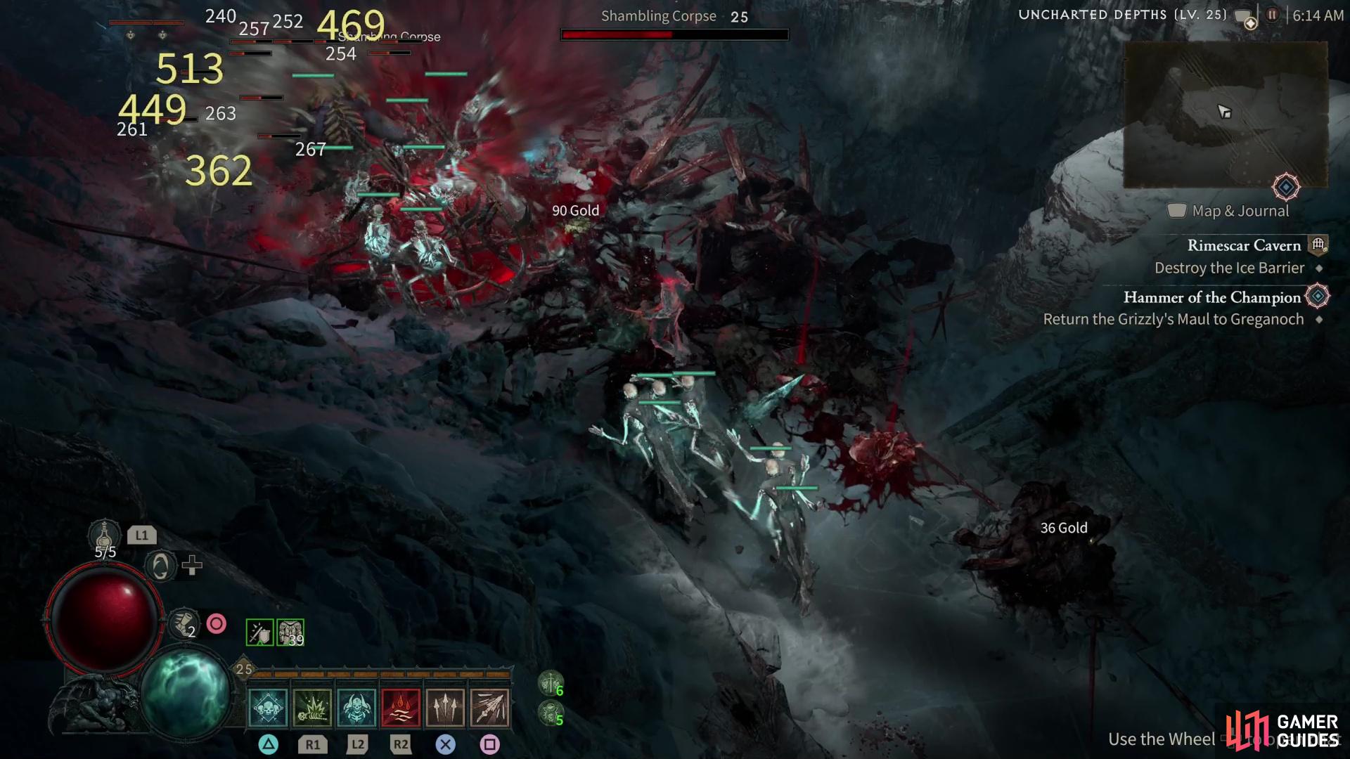 After creating corpses, you can devastate masses of enemies with Corpse Explosion.