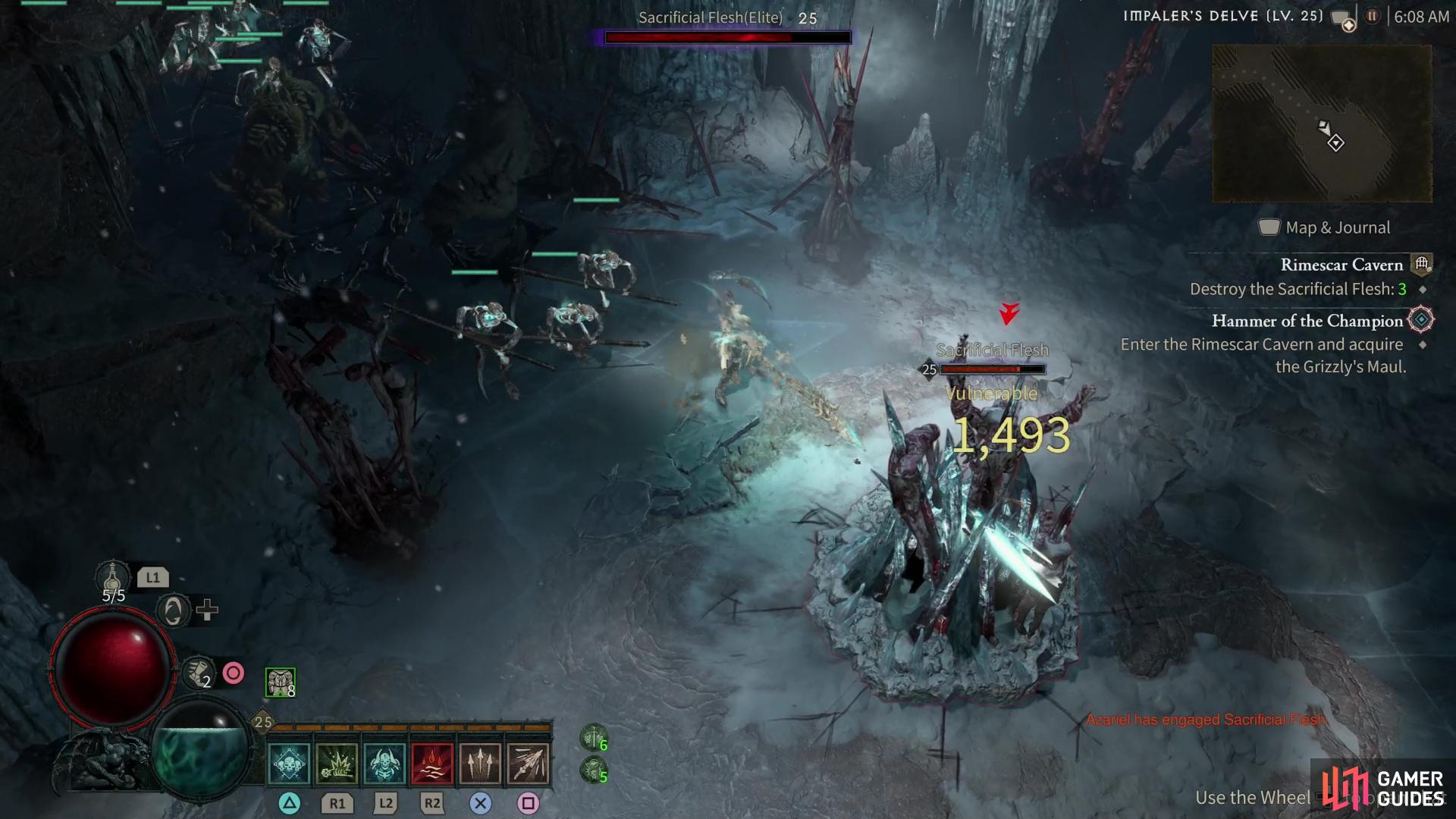 Diablo 4 - Hammer of the Champion Walkthrough - Fractured Peaks 