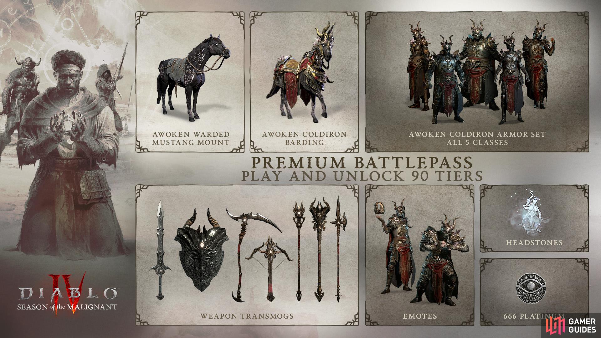 Four free Diablo 4 battle pass tier skips available for anyone
