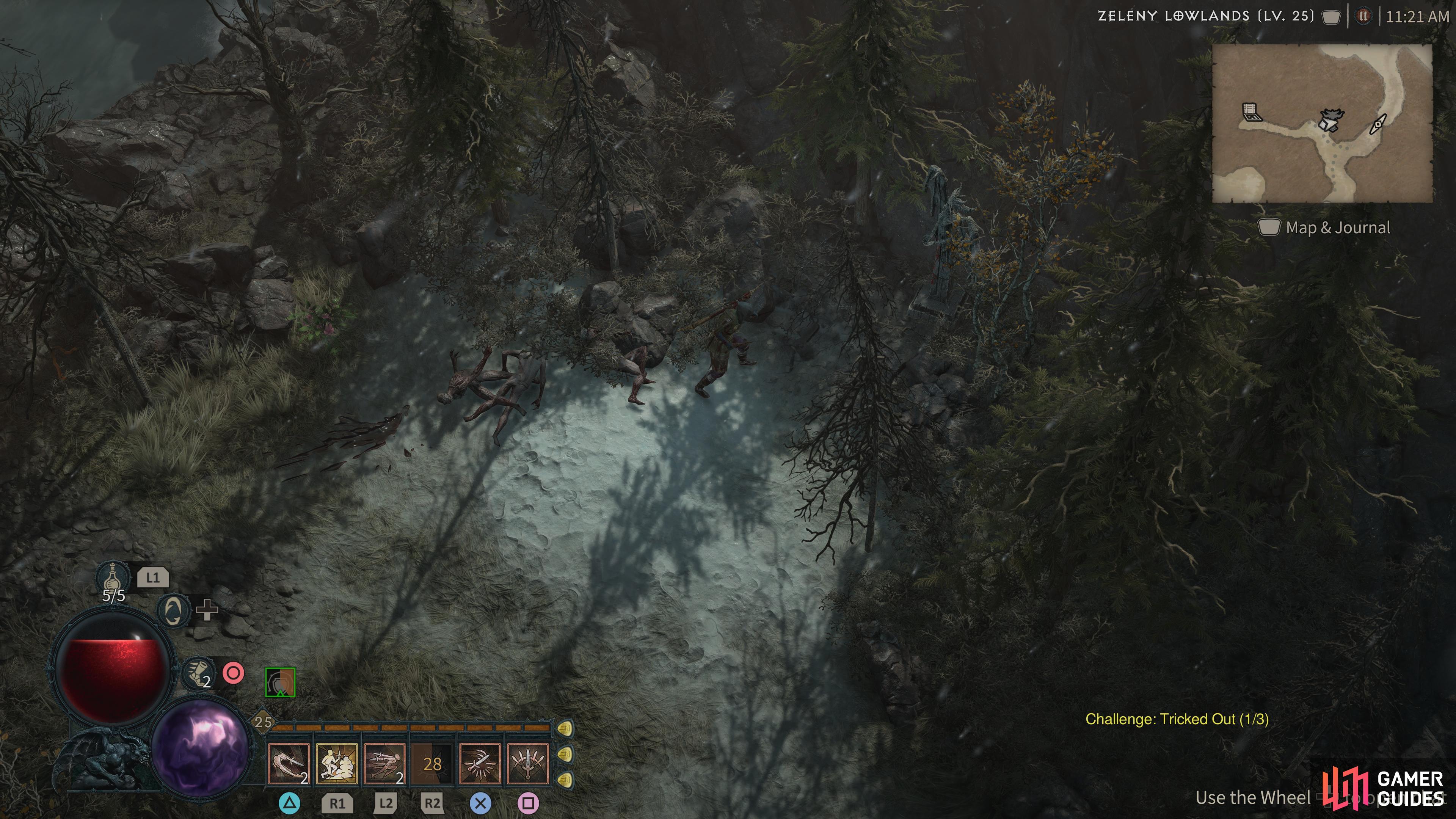 you will need to climb to reach this statue.