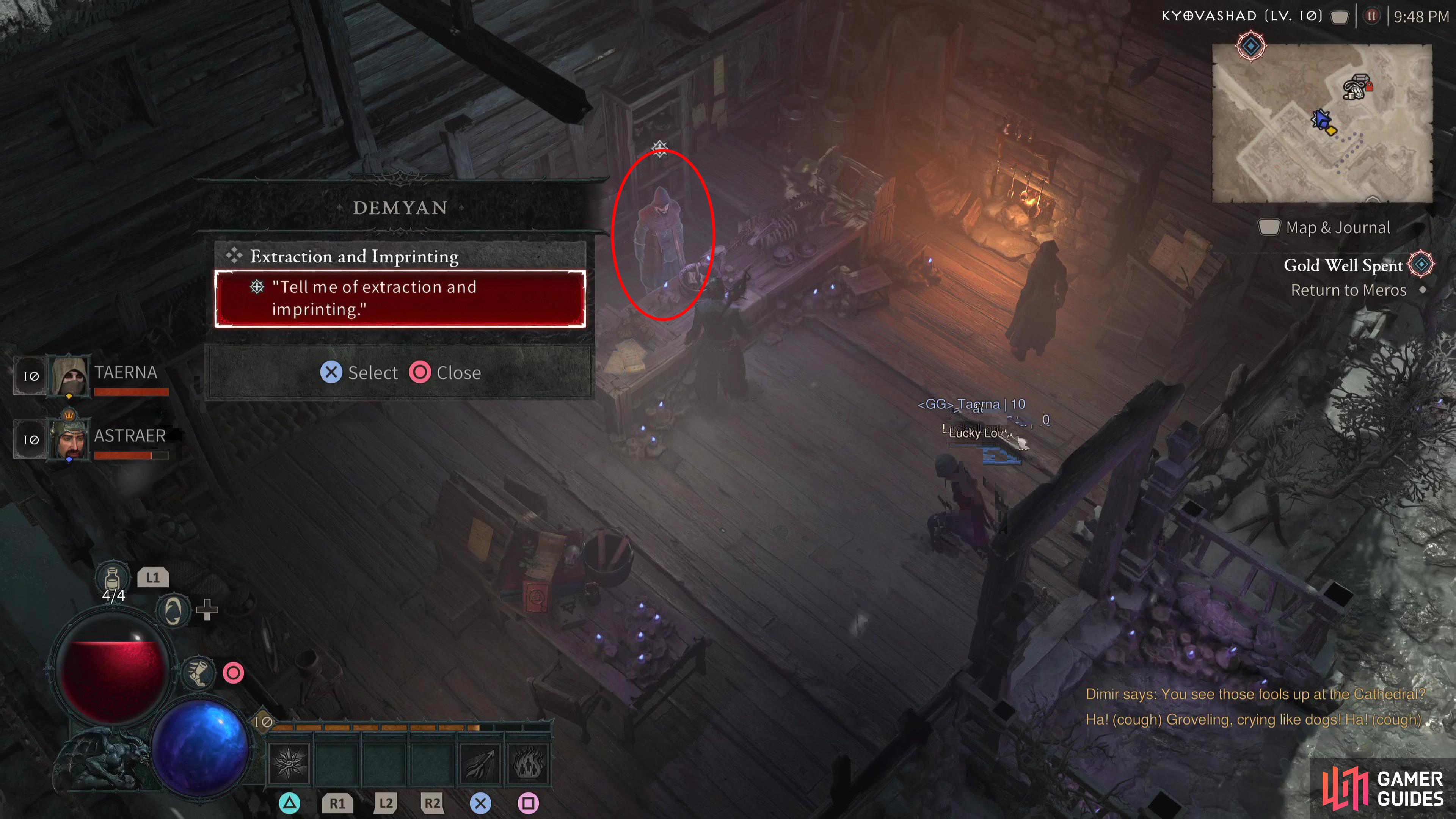 Search for the missing merchants - Diablo 4