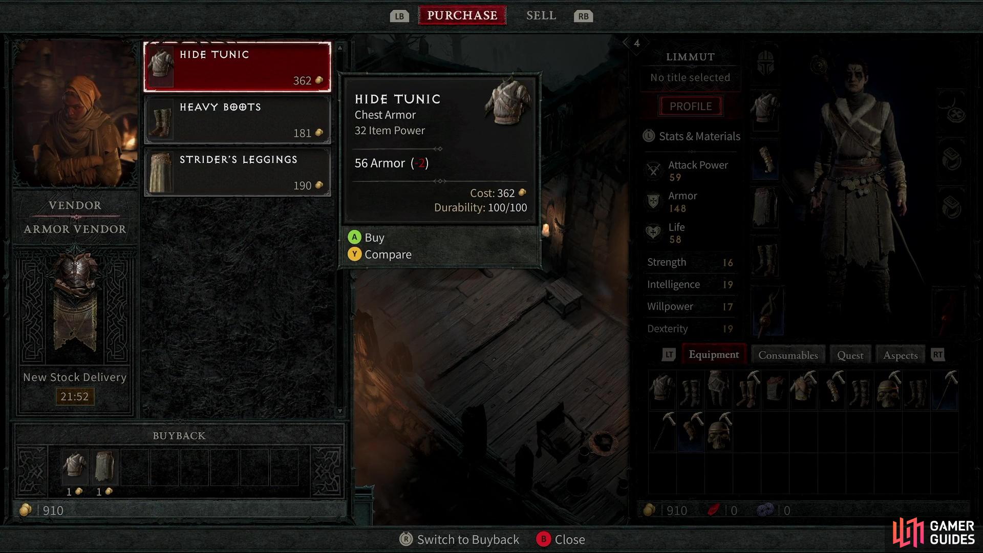 How Vendors Work In Diablo 4 Basics Getting Started Diablo Iv