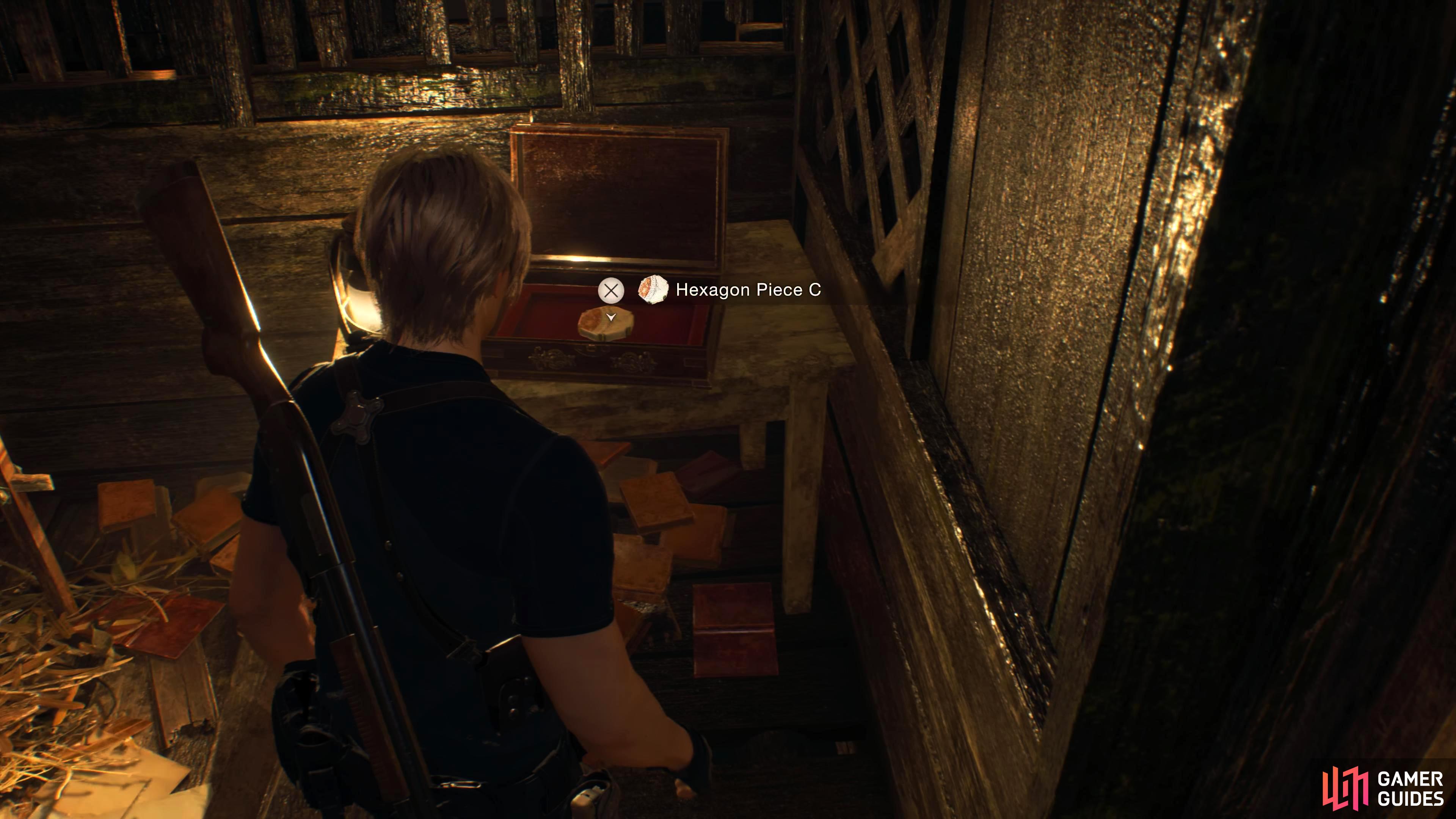 RE4 Remake, Hexagon Puzzle Solution & Hexagonal Pieces Location