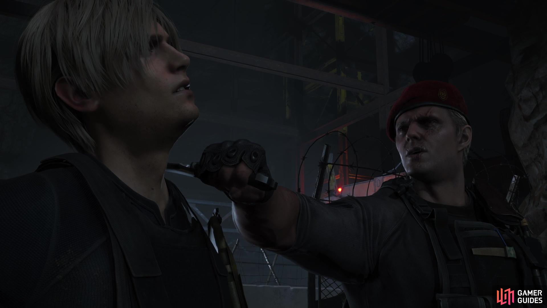 Resident Evil 4 Remake: Kennedy vs. Krauser