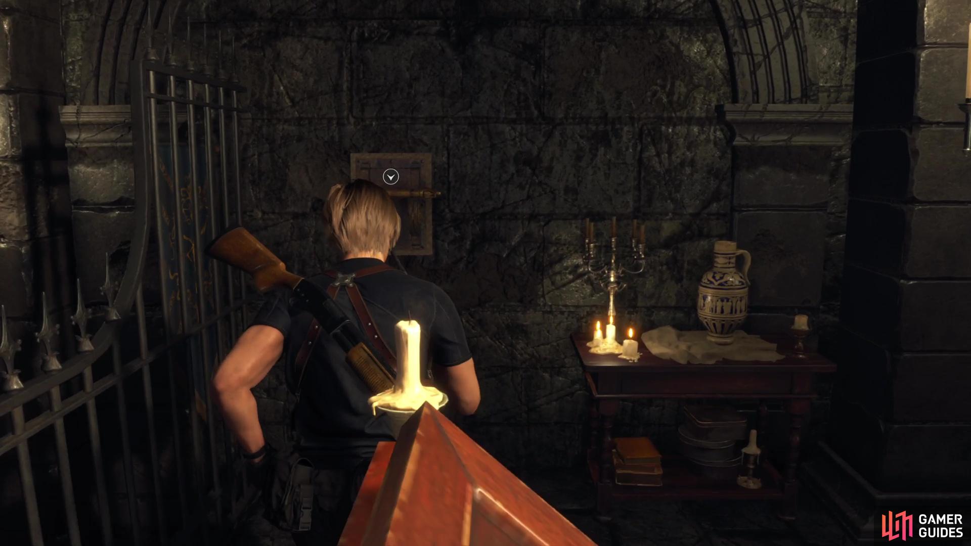 Resident Evil 4 remake: Mausoleum Lantern puzzle guide - Video