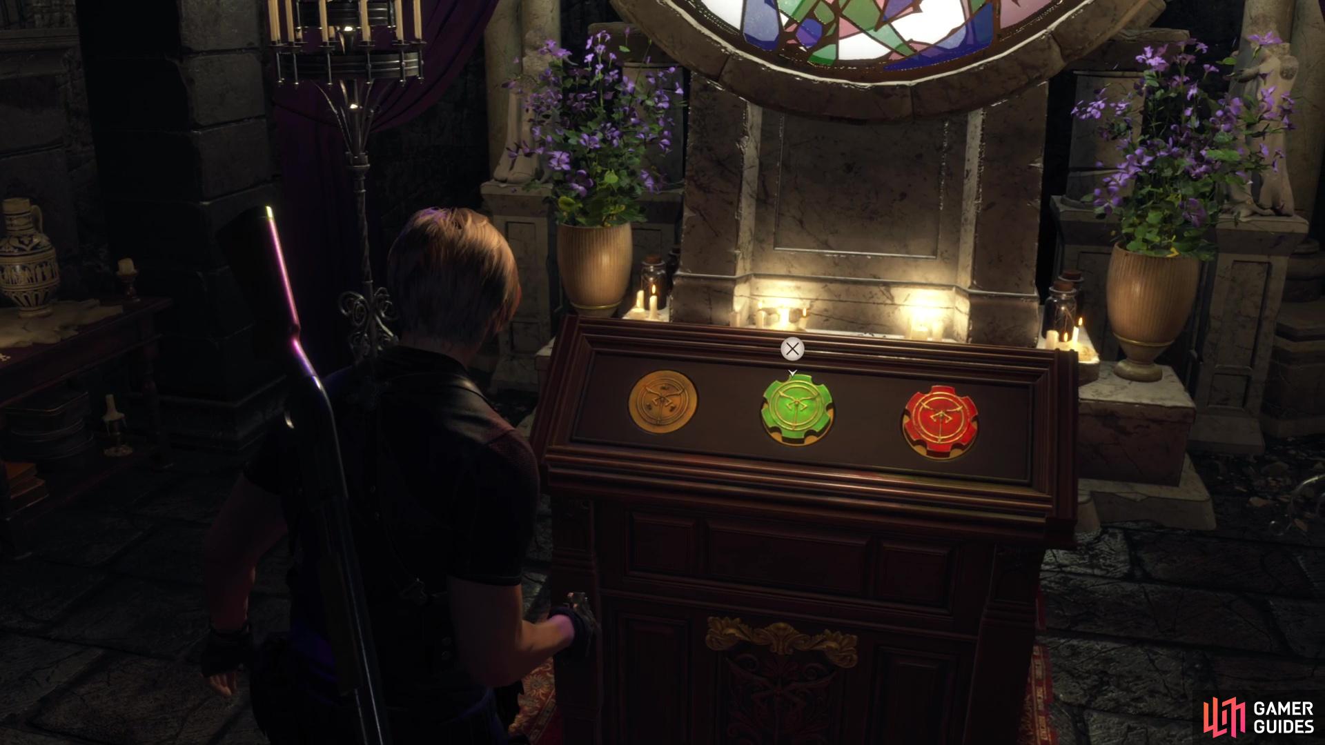 How to solve the Church Glass Puzzle in the Resident Evil 4 Remake