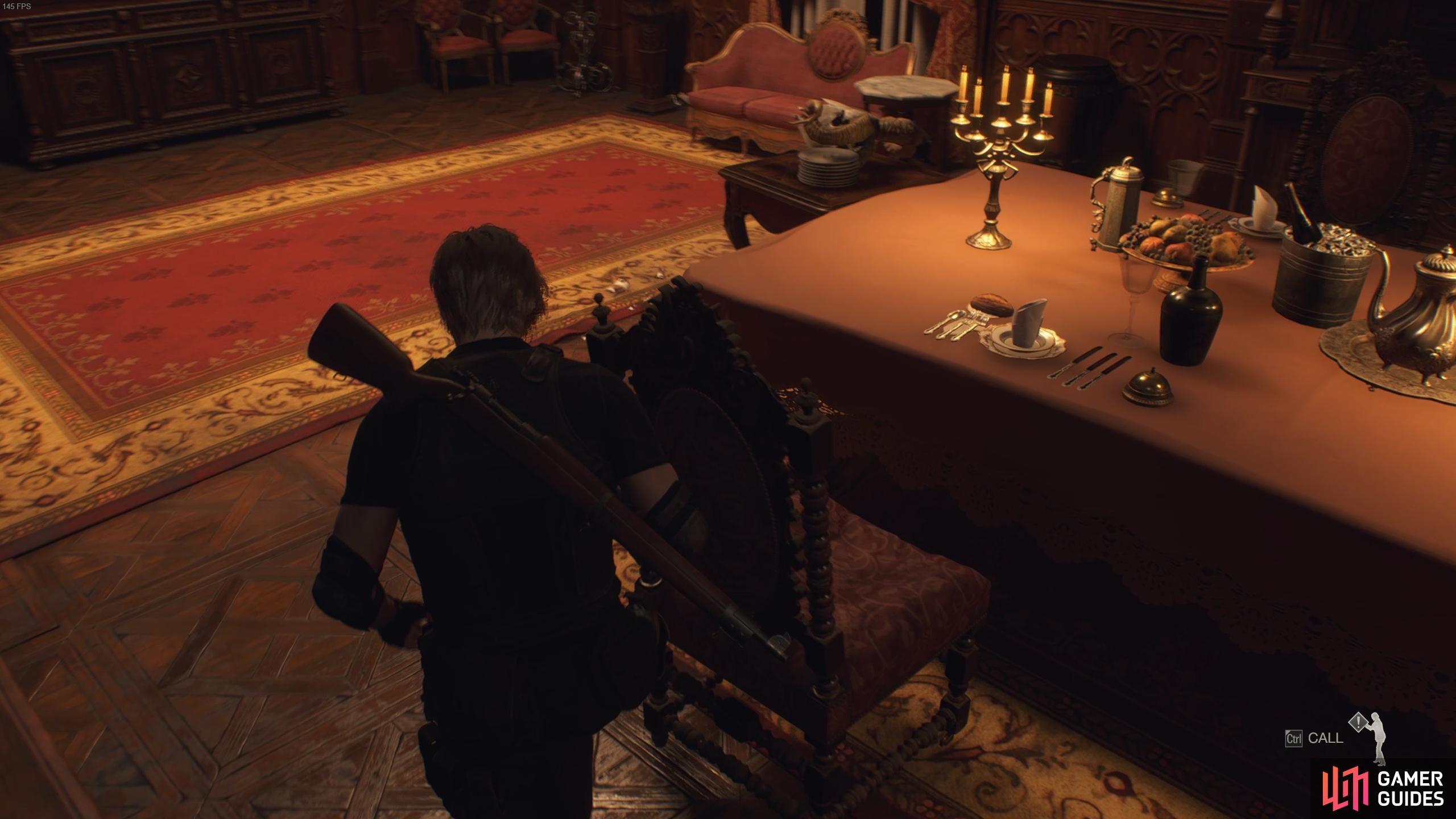 The Resident Evil 4 Remake Dining Hall puzzle explained