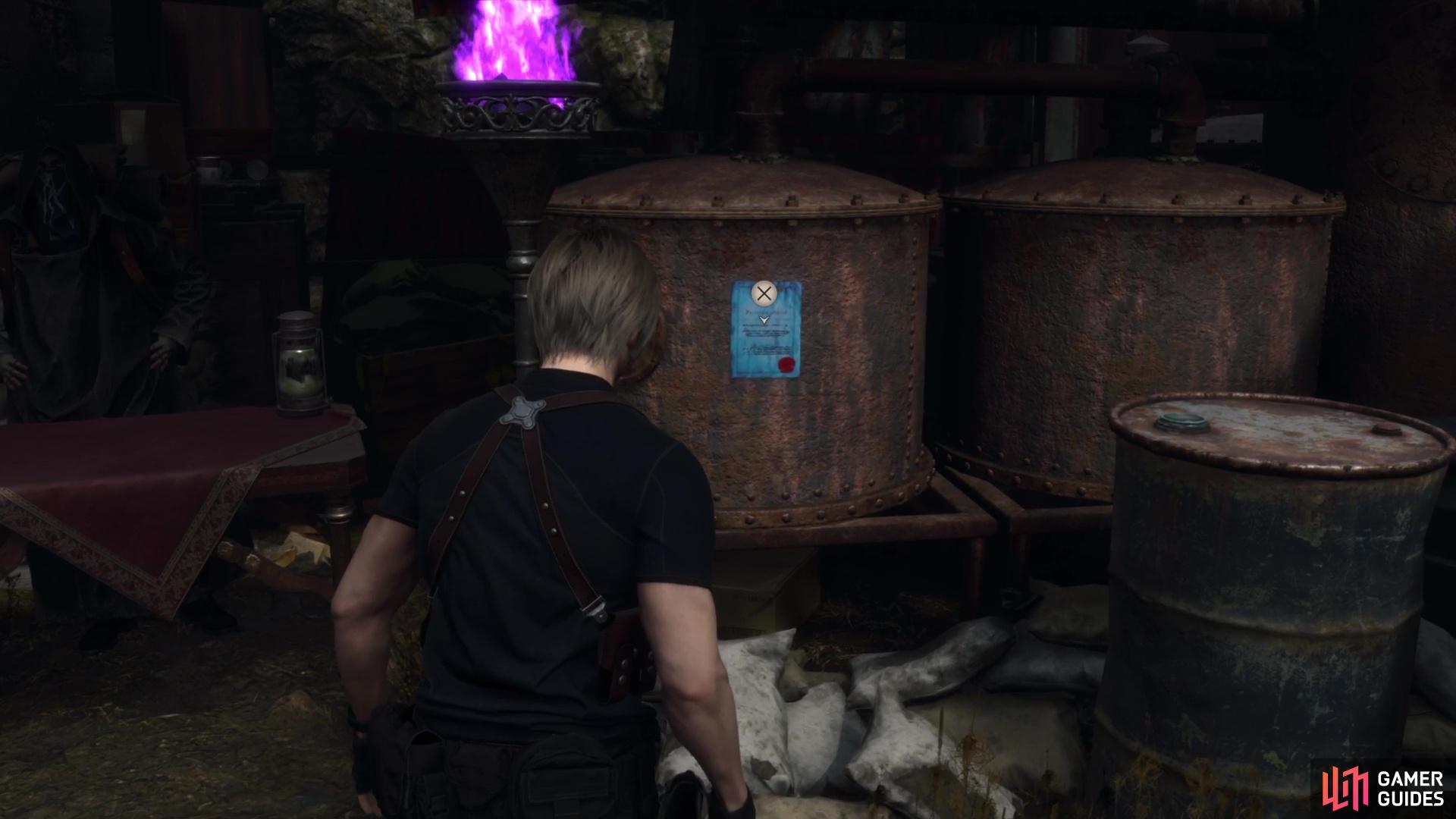 You can start this request by examining the note next to the Merchant.