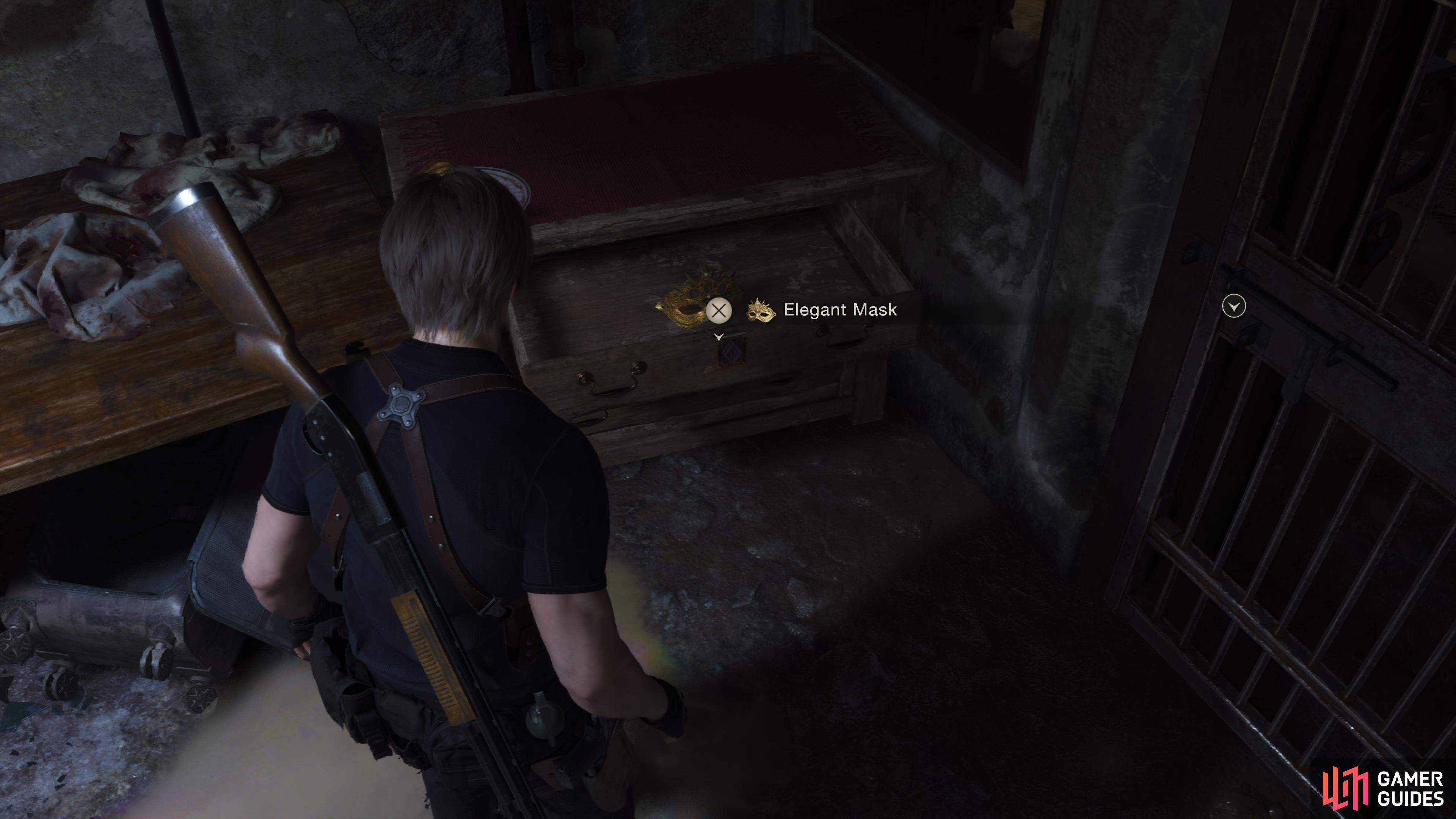 Where to find the Square Lock Box key in Resident Evil 4 Remake