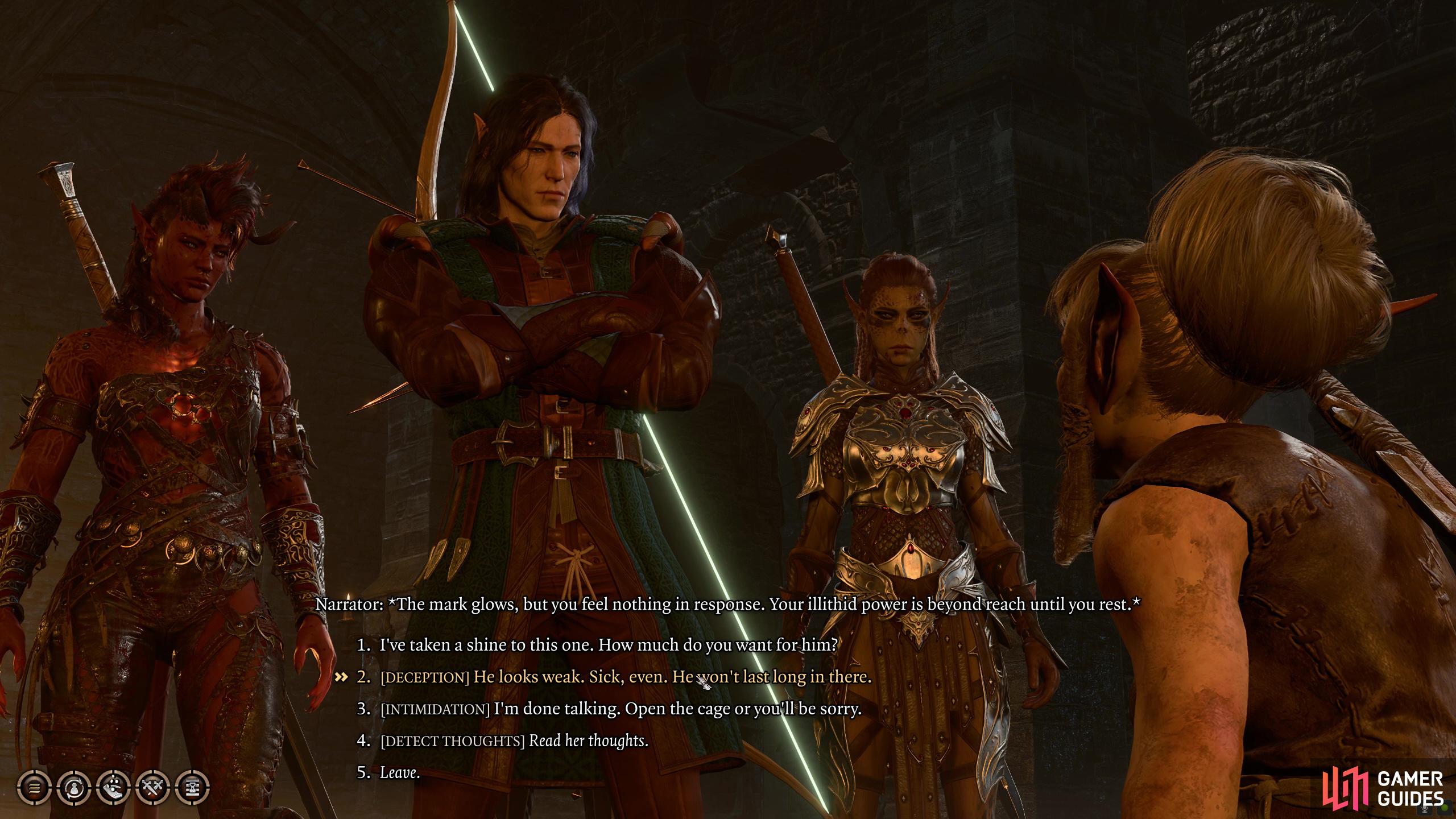 Baldur's Gate 3: Should You Break Sazza the Goblin Out?