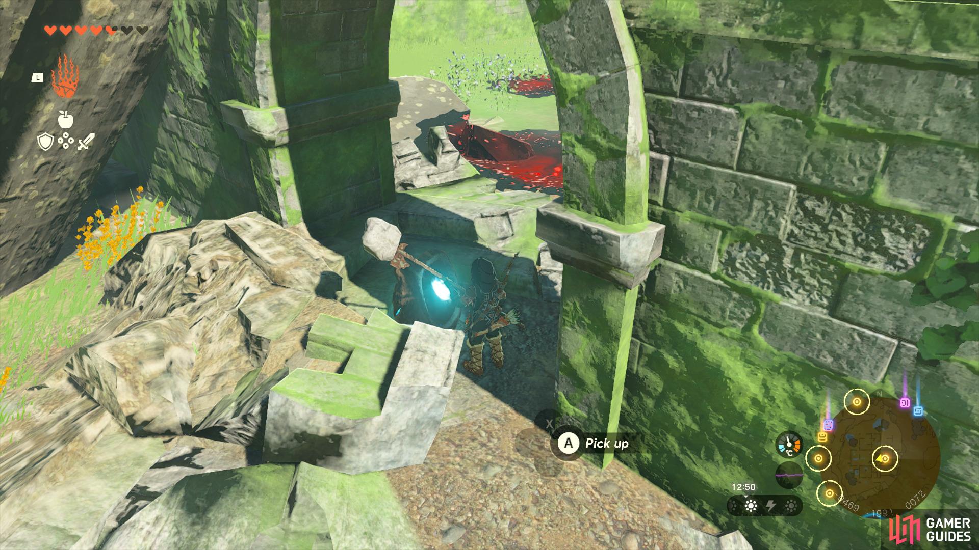 then drop it down to the depths 