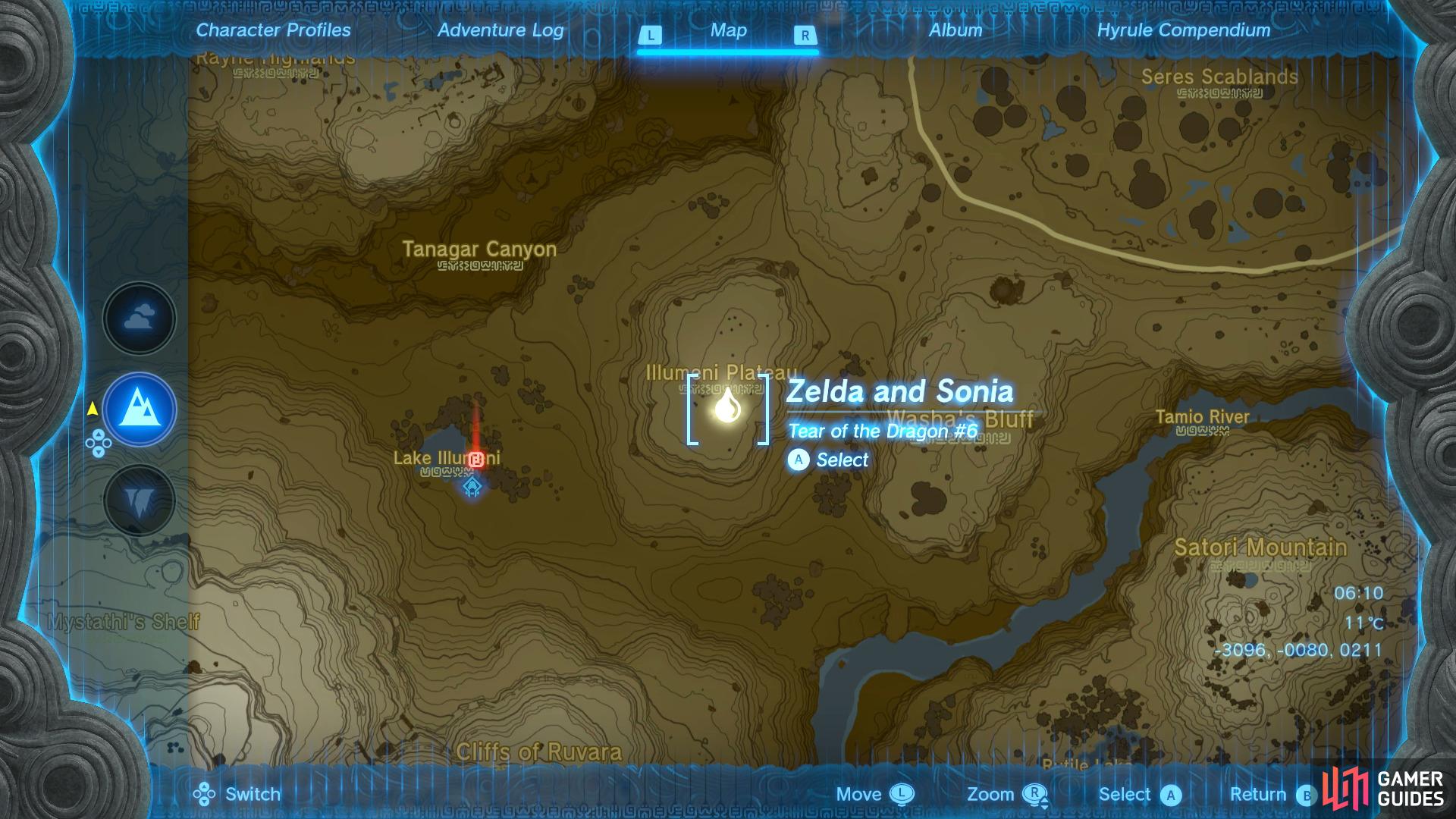 Zelda: Tears of the Kingdom Geoglyphs - All Dragon's Tear locations in order