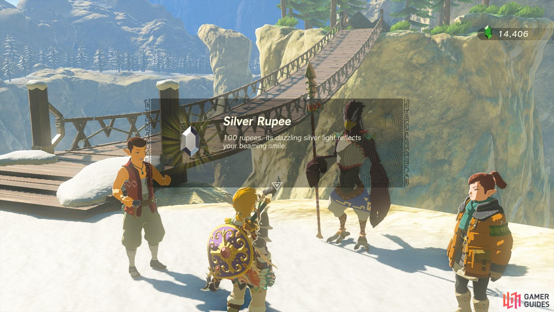 The Rito Rope Bridge Walkthrough - Zelda Tears of The Kingdom - Hebra ...