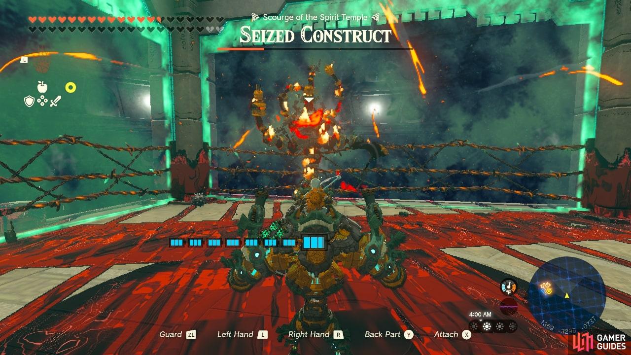 Spirit Temple - How to Defeat The Seized Construct - Faron - Main