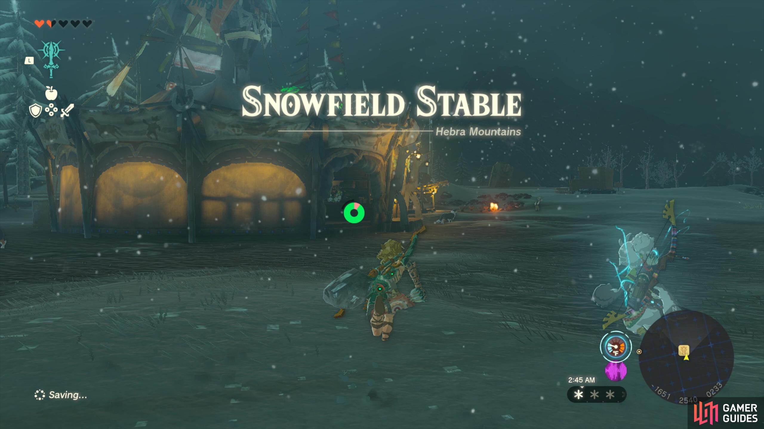 All Stable Locations in Zelda: Tears of the Kingdom, Stables Map