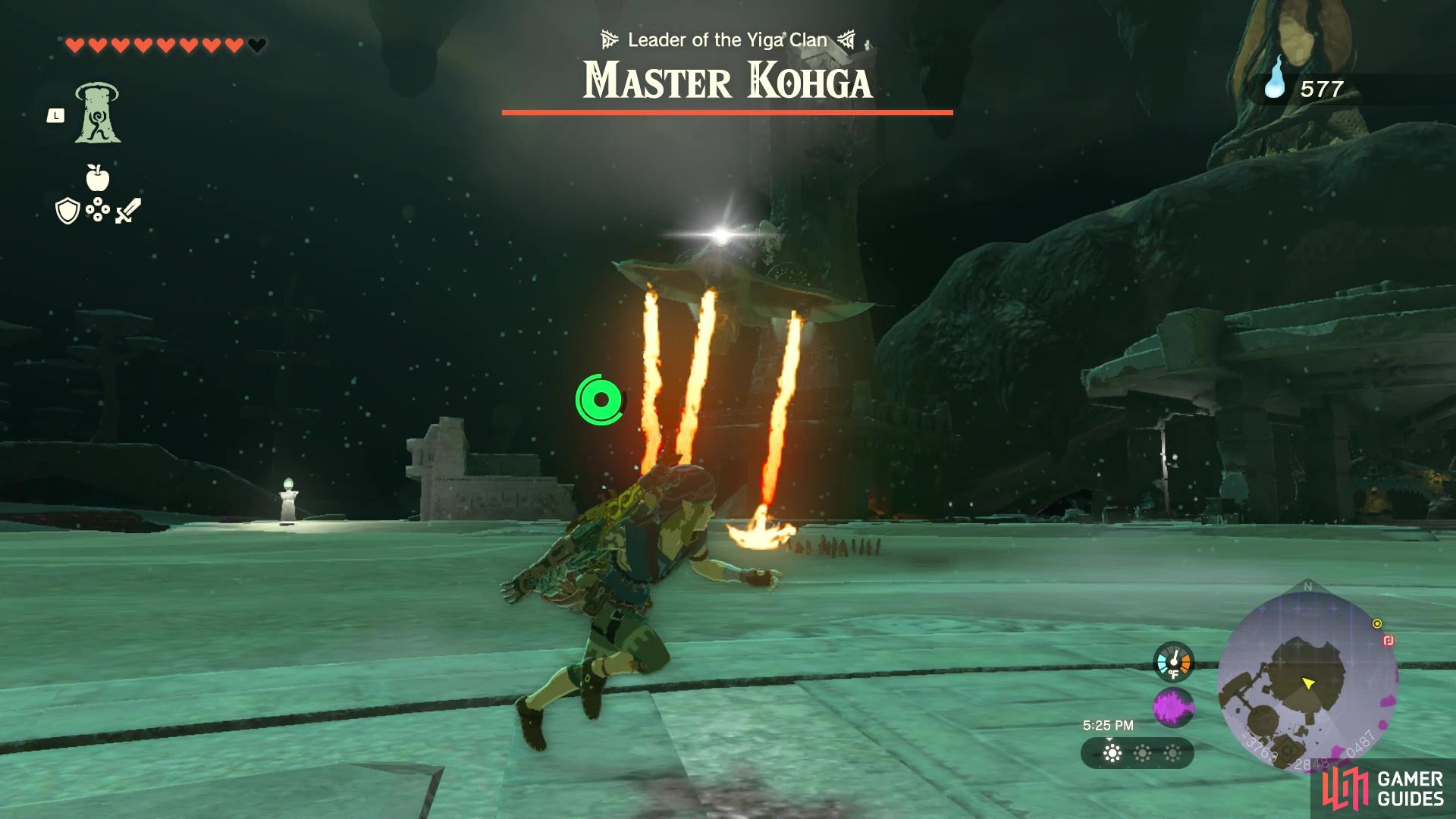 How to Beat Master Kohga in Abandoned Gerudo Mine - Depths - Bosses ...