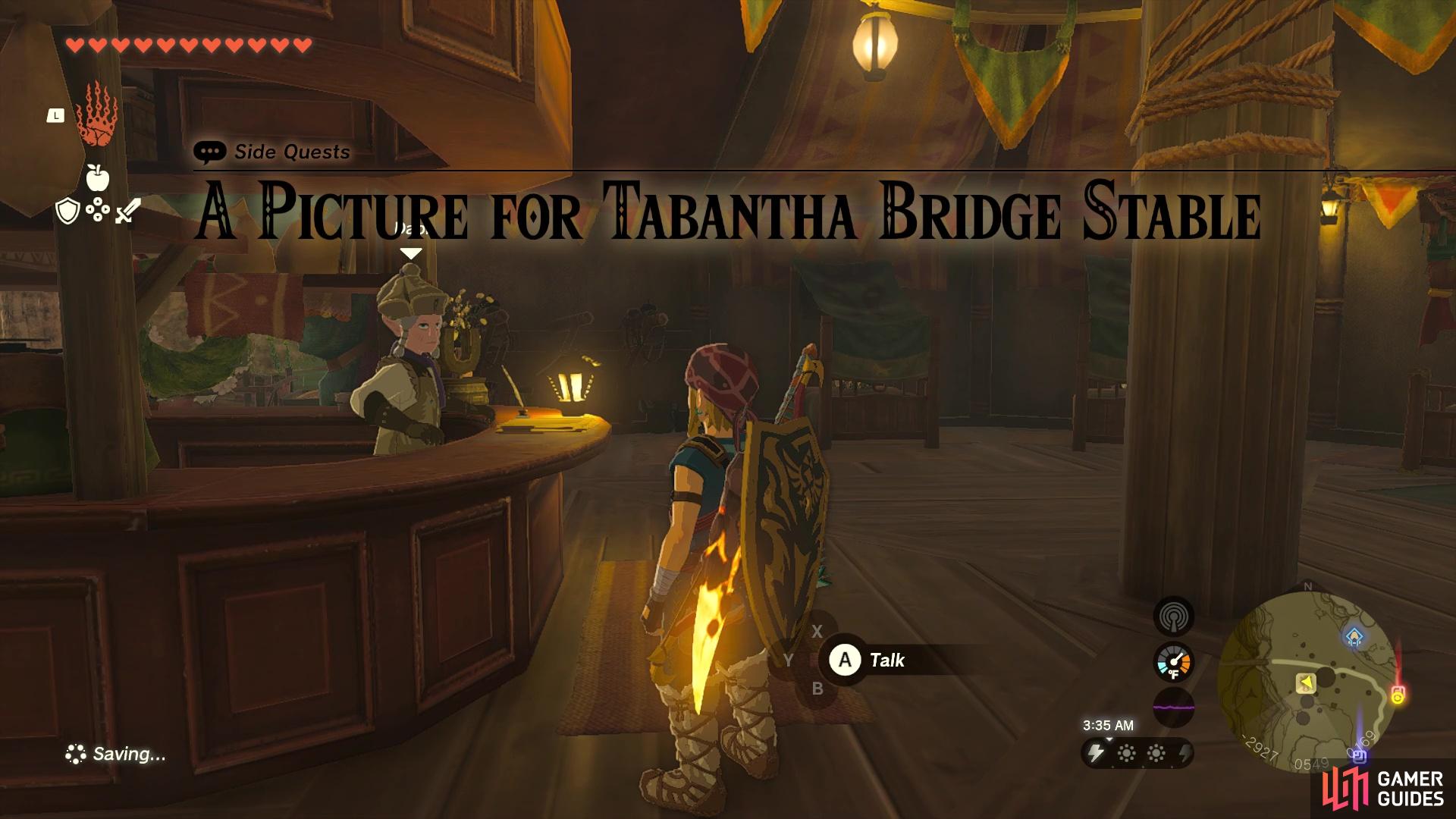 A Picture for Tabantha Bridge Stable Walkthrough - Hyrule Ridge - Side ...