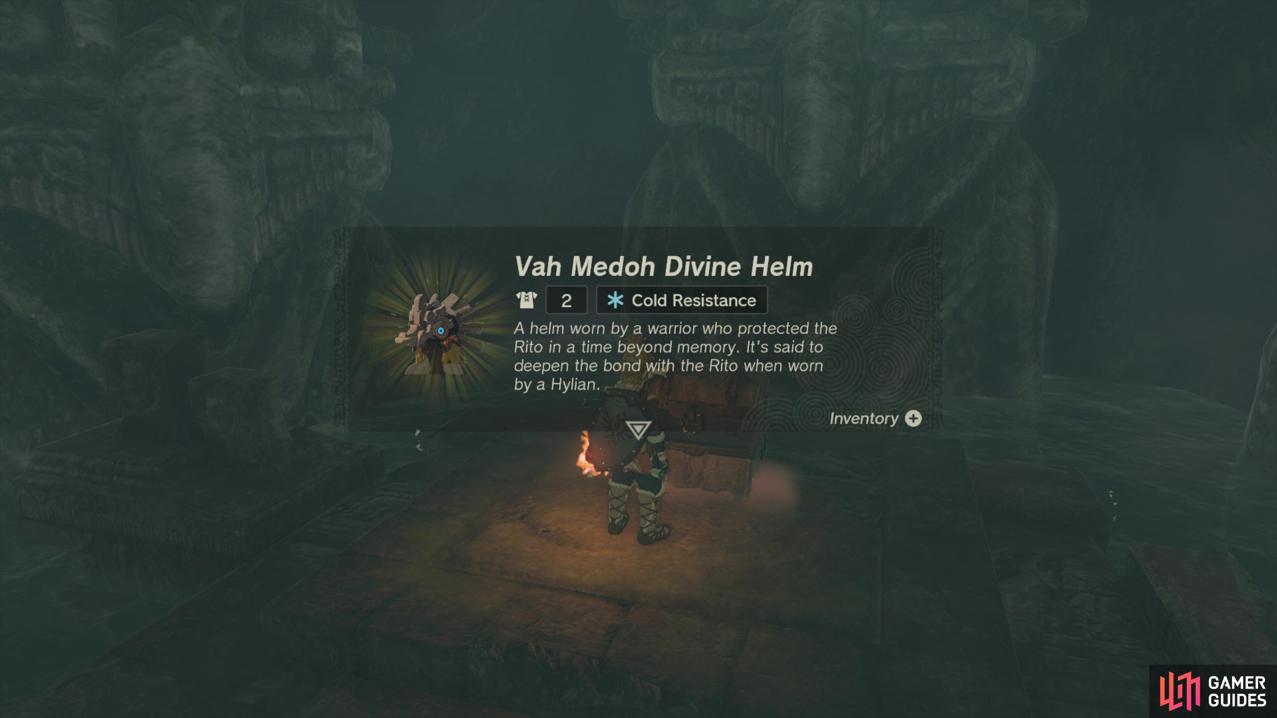 Vah Medoh Divine Helm. 