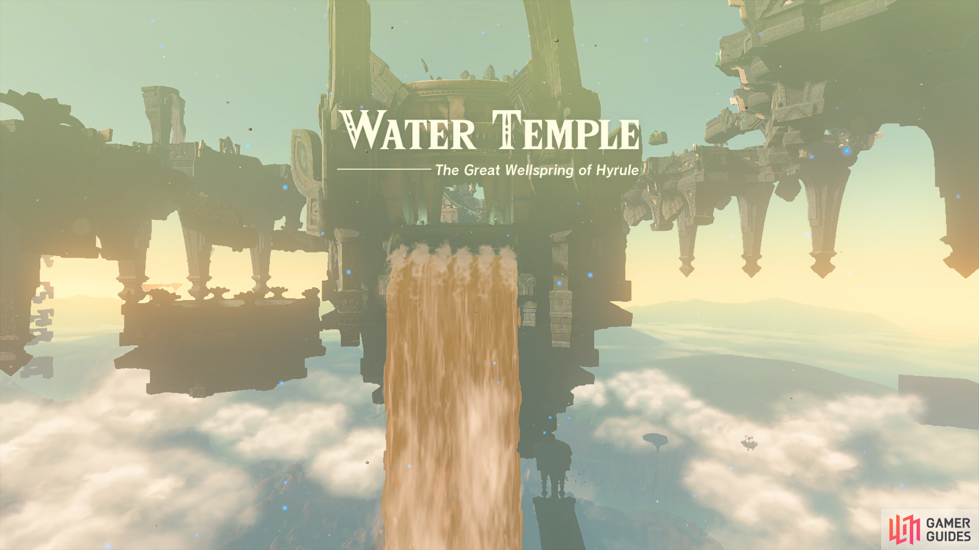 The Water Temple's opening cutscene.