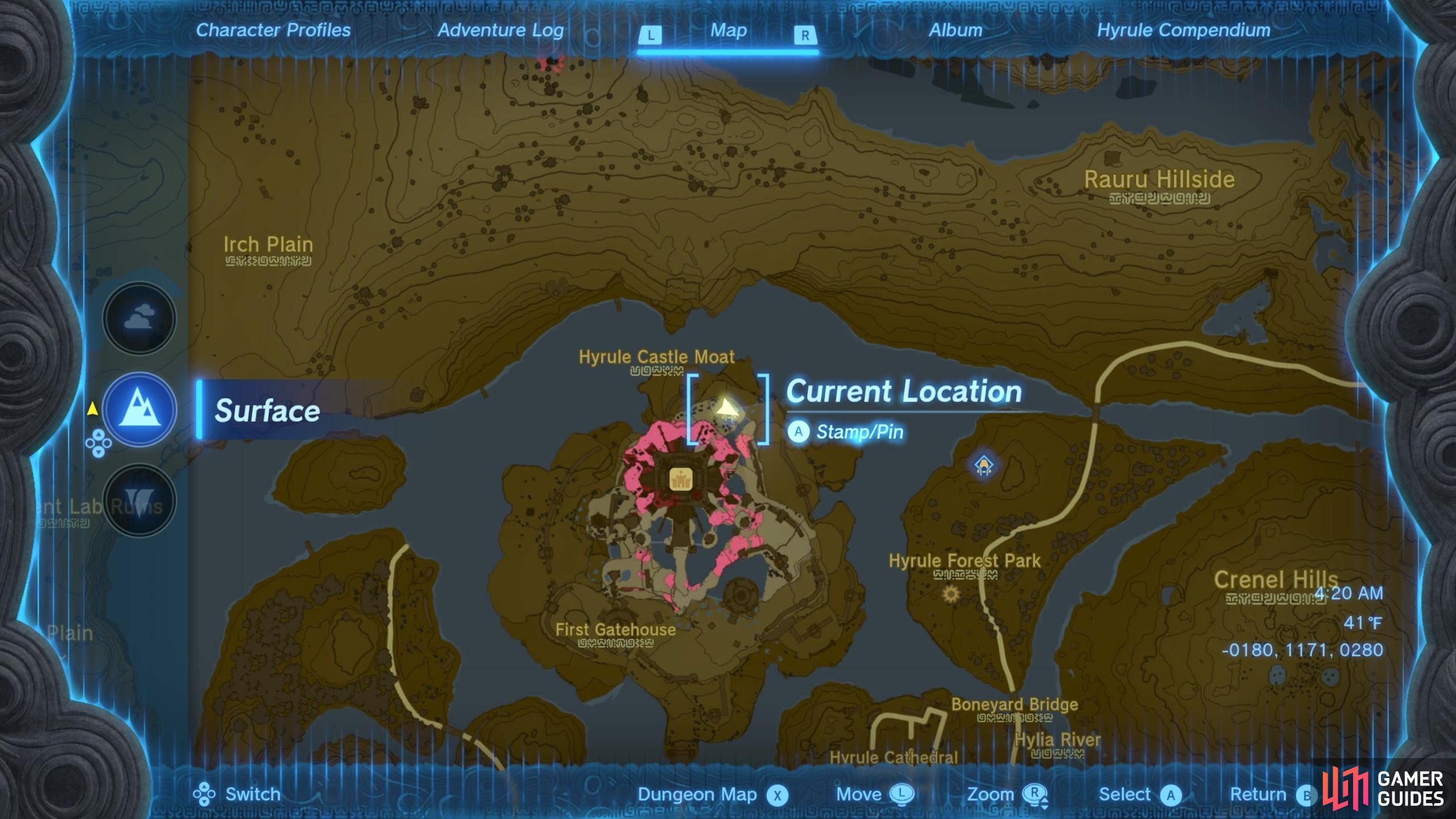 All Stable Locations in Zelda: Tears of the Kingdom, Stables Map