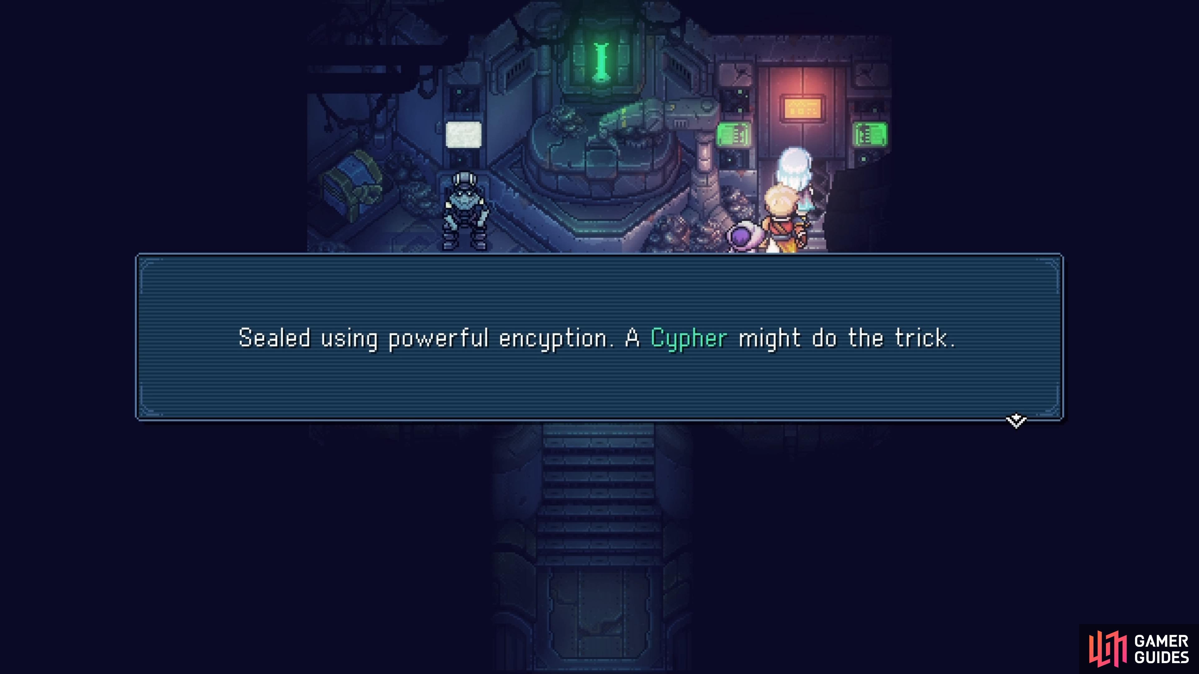 The one door in Repine will require you to have a Cypher.