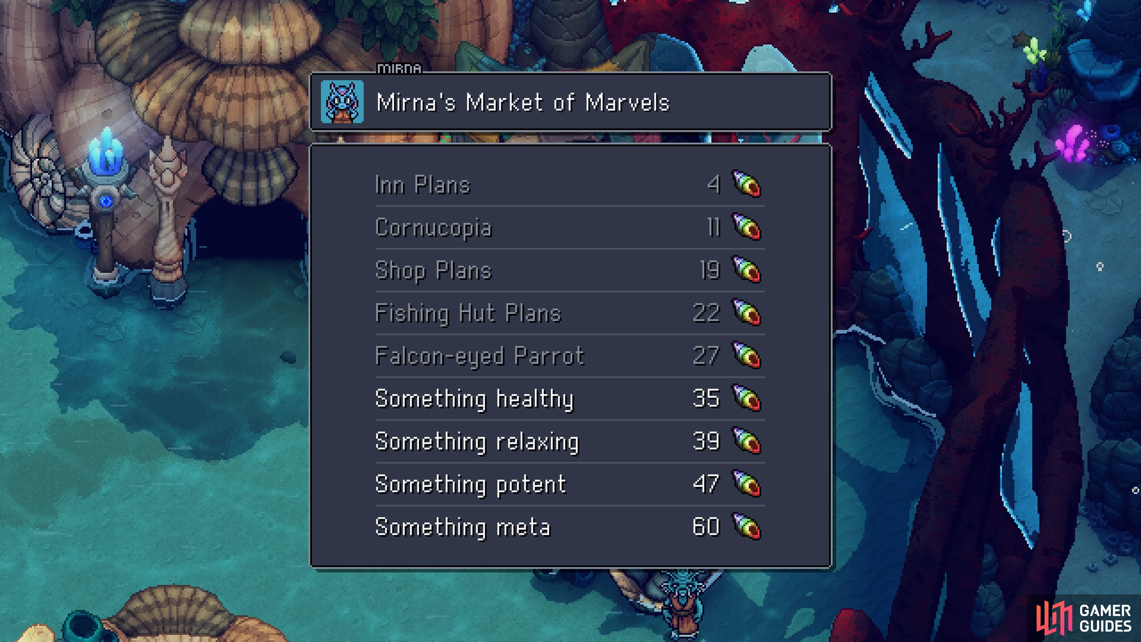 Where to Find the Hidden Market in Brisk in Sea of Stars - Tips and Tricks  - Getting Started, Sea of Stars