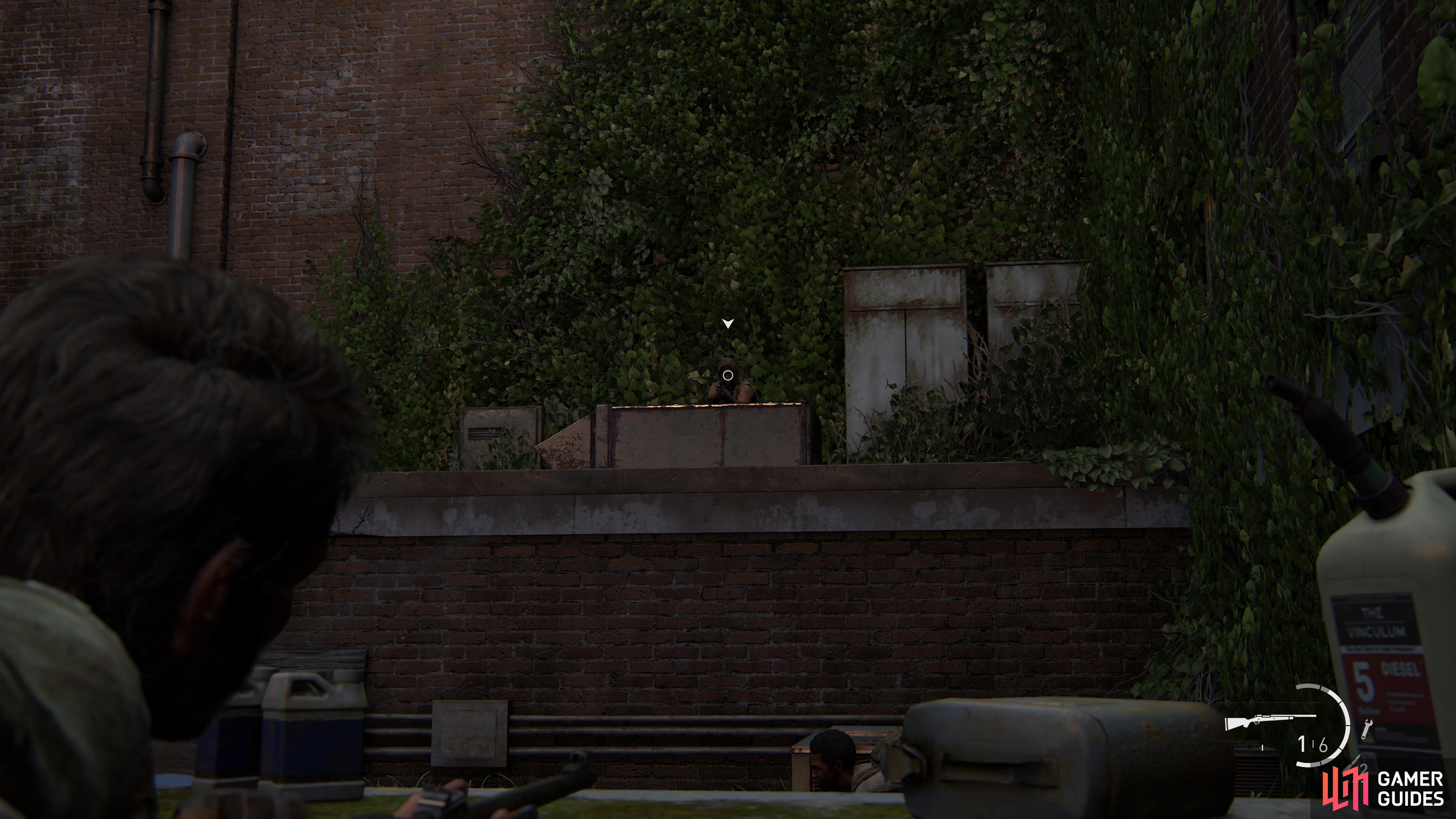 Take out the guards on the roof